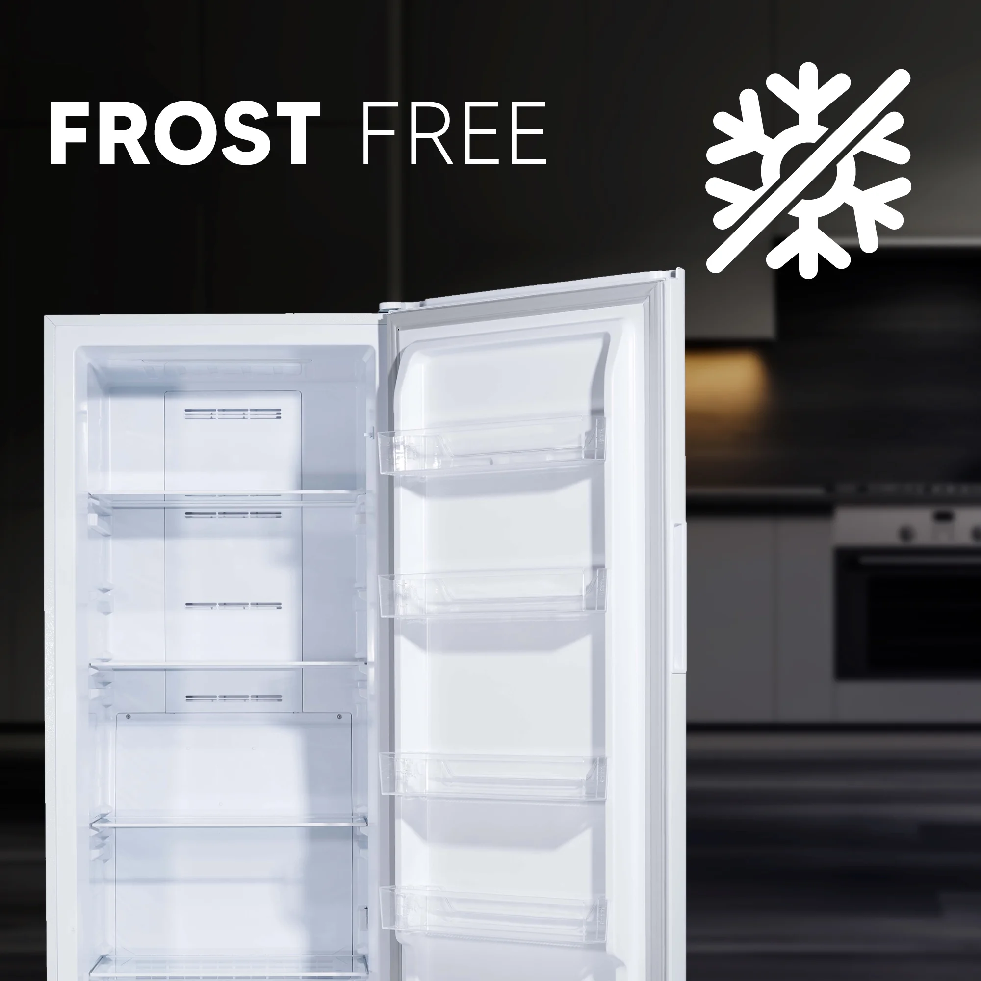 Farberware 21 cu. ft. Upright Convertible Freezer & Fridge, Garage Ready, White - Image 8