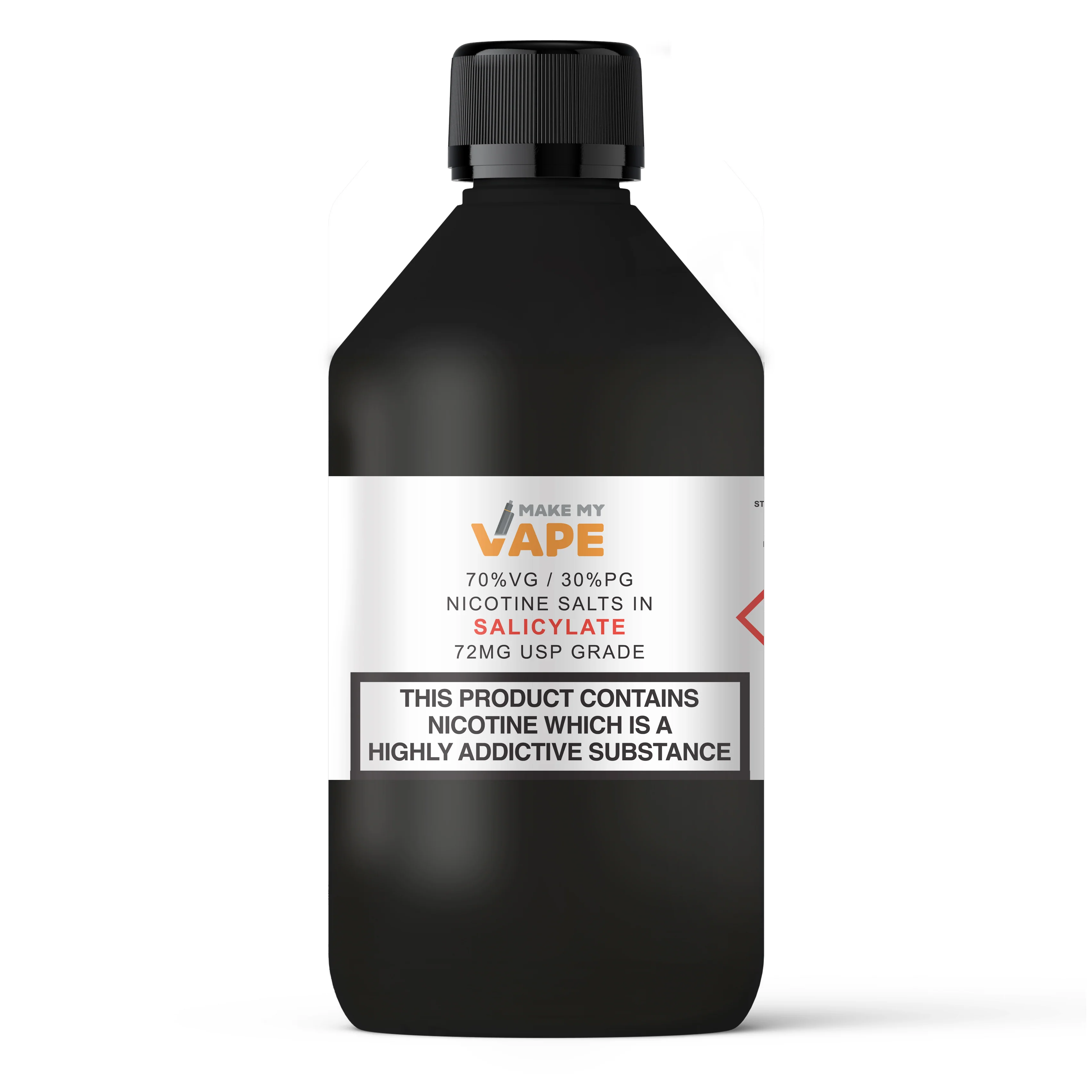 Nicotine Salts in Salicylate 72mg in 30%PG / 70%VG - 250 Grams