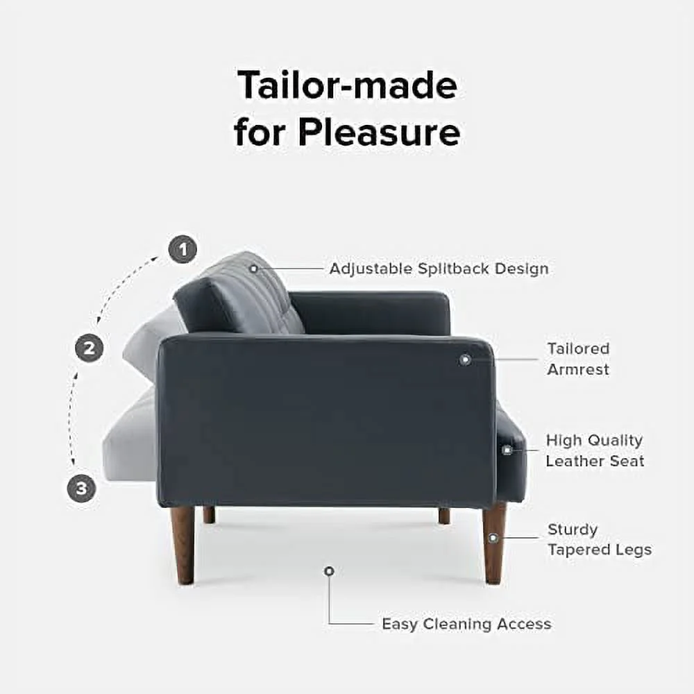 Mopio Aaron Futon Sofa Bed Old Rosa - Image 64