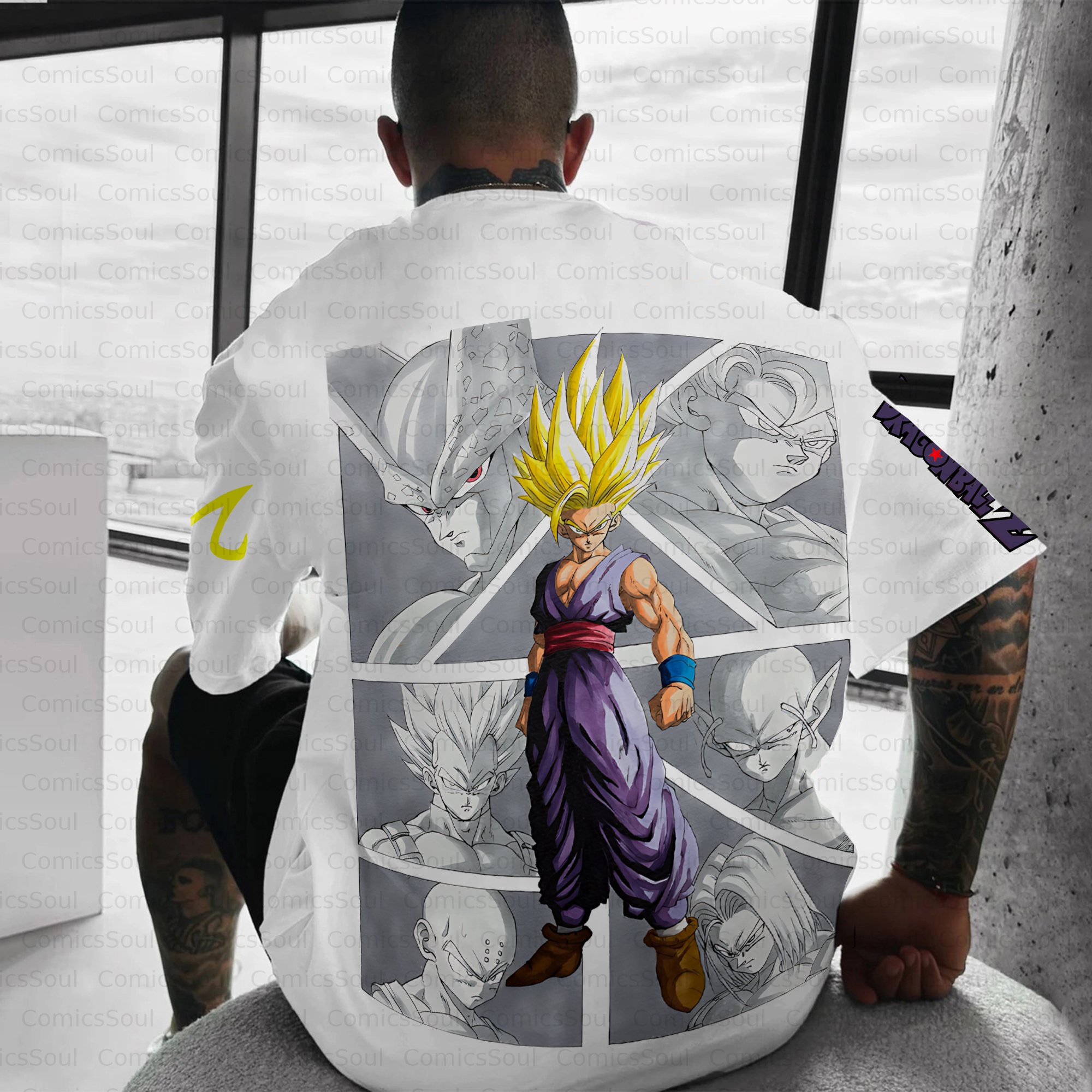 Unisex Anime Inspired Vintage T-Shirt