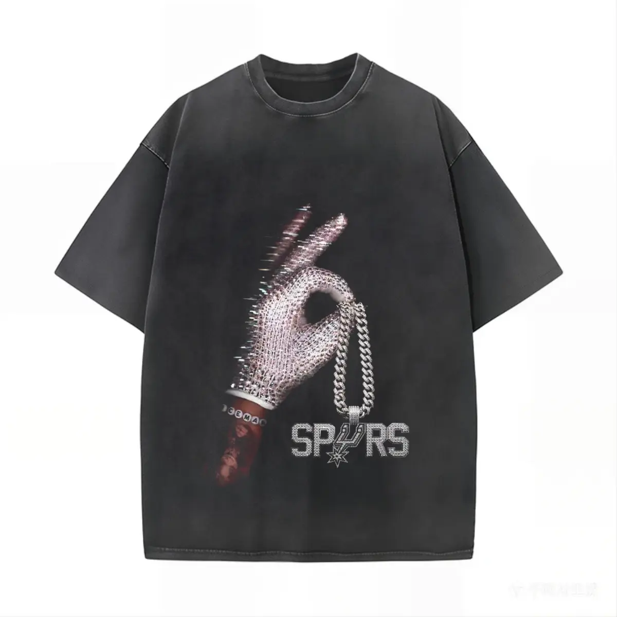 SPURS NECKLACE VINTAGE TEE