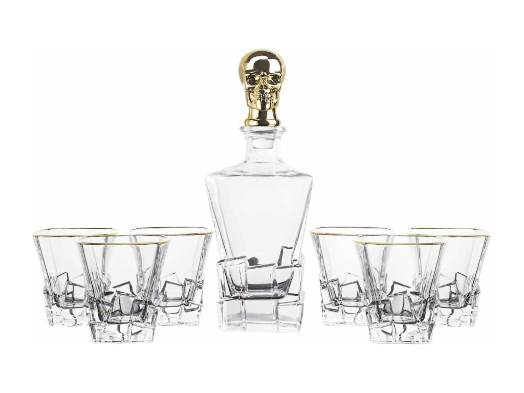 Set 7 Piezas Whisky Cristal 820 Ml