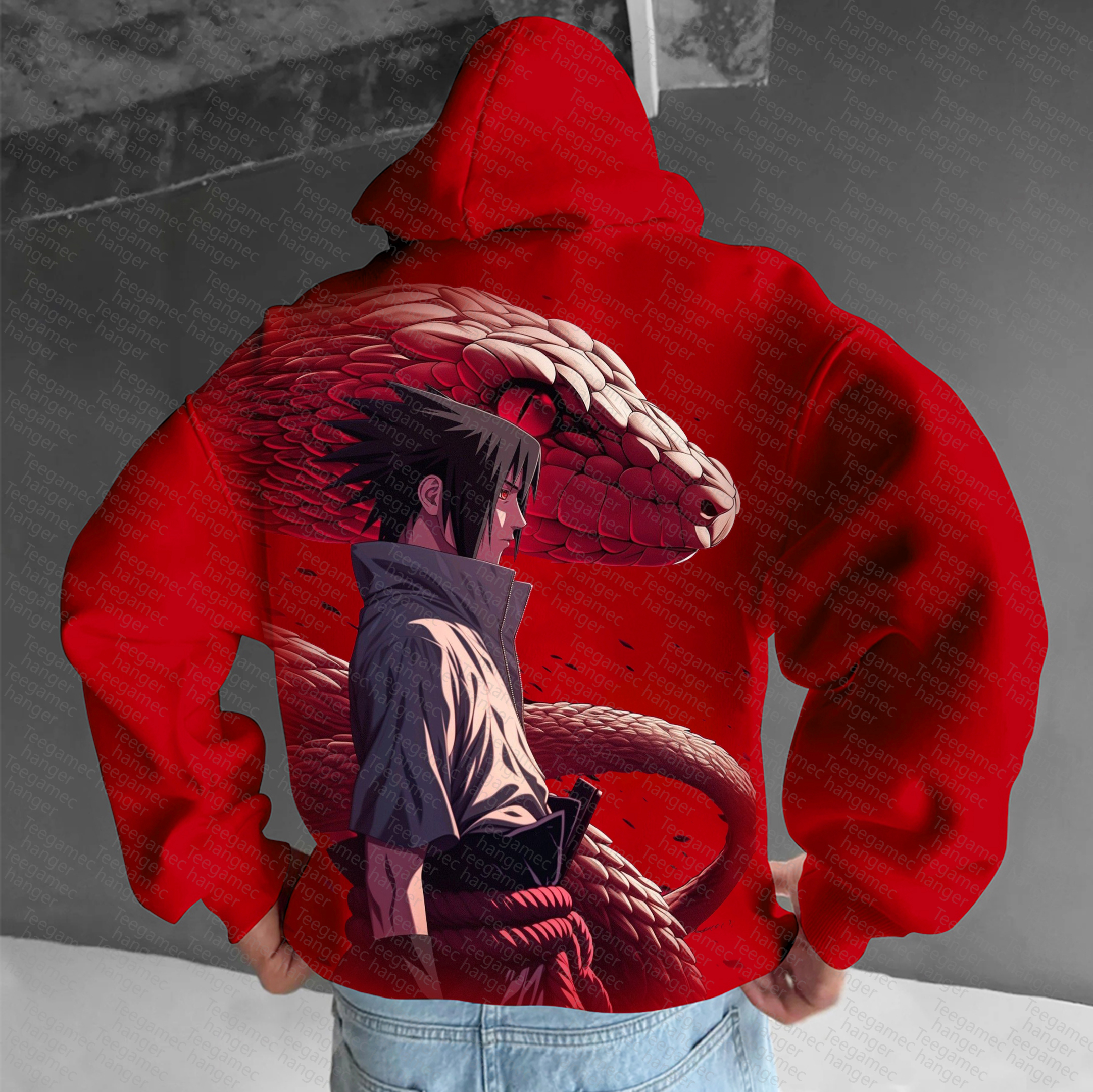 Unisex  Anime Graphic Streetwear Vintage Hoodie