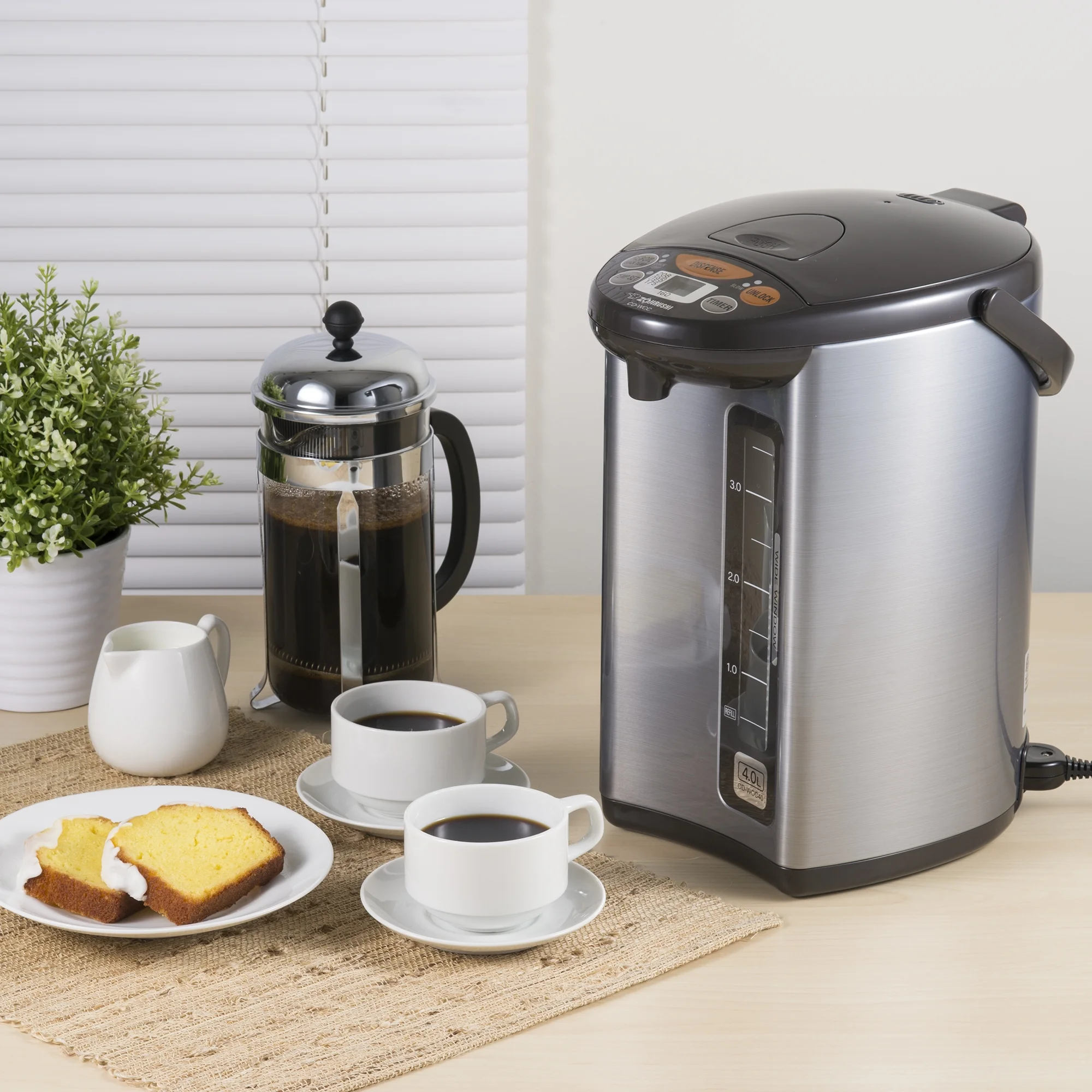 Zojirushi CD-WCC40TS Micom Water Boiler & Warmer - Image 17