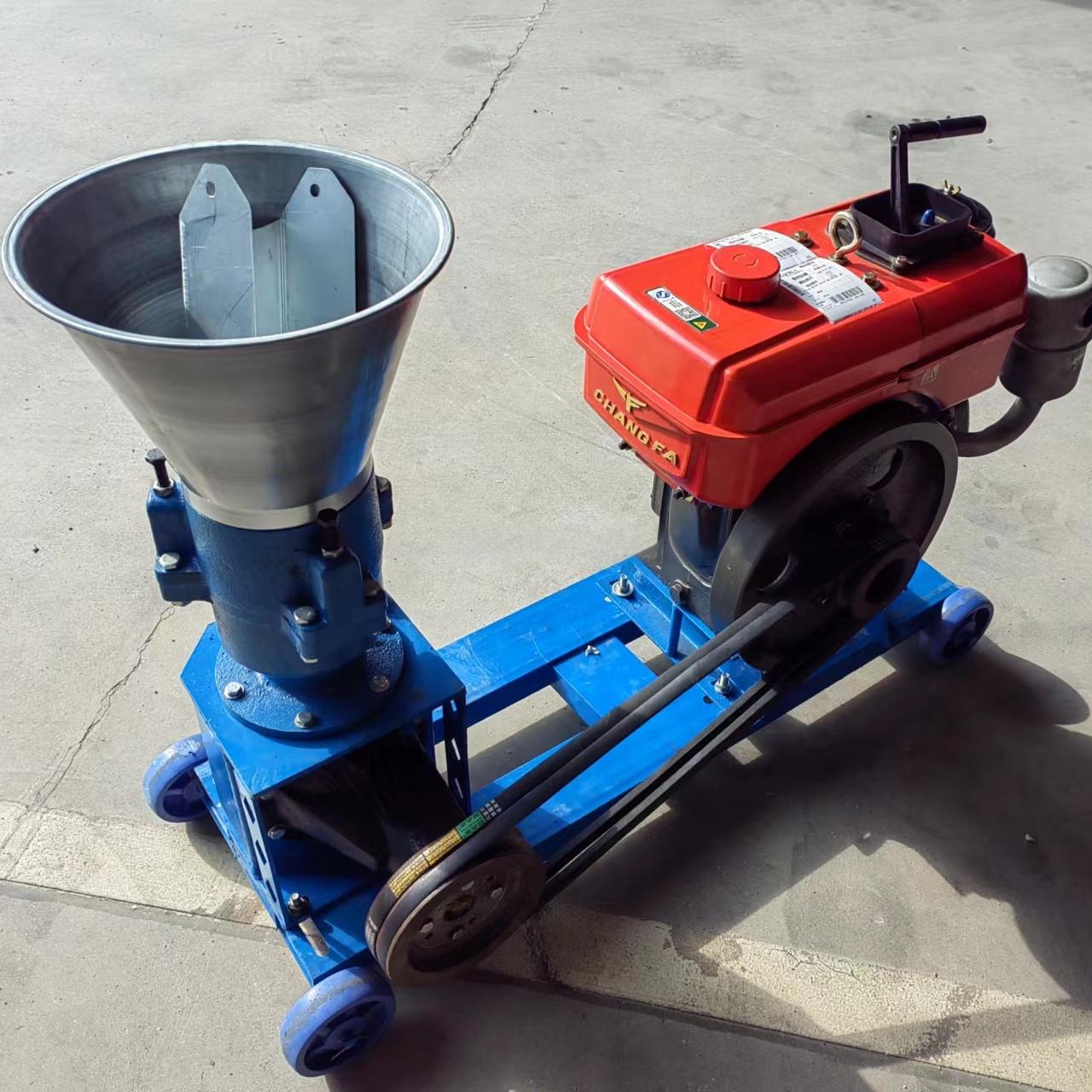 Feed pellet machine
