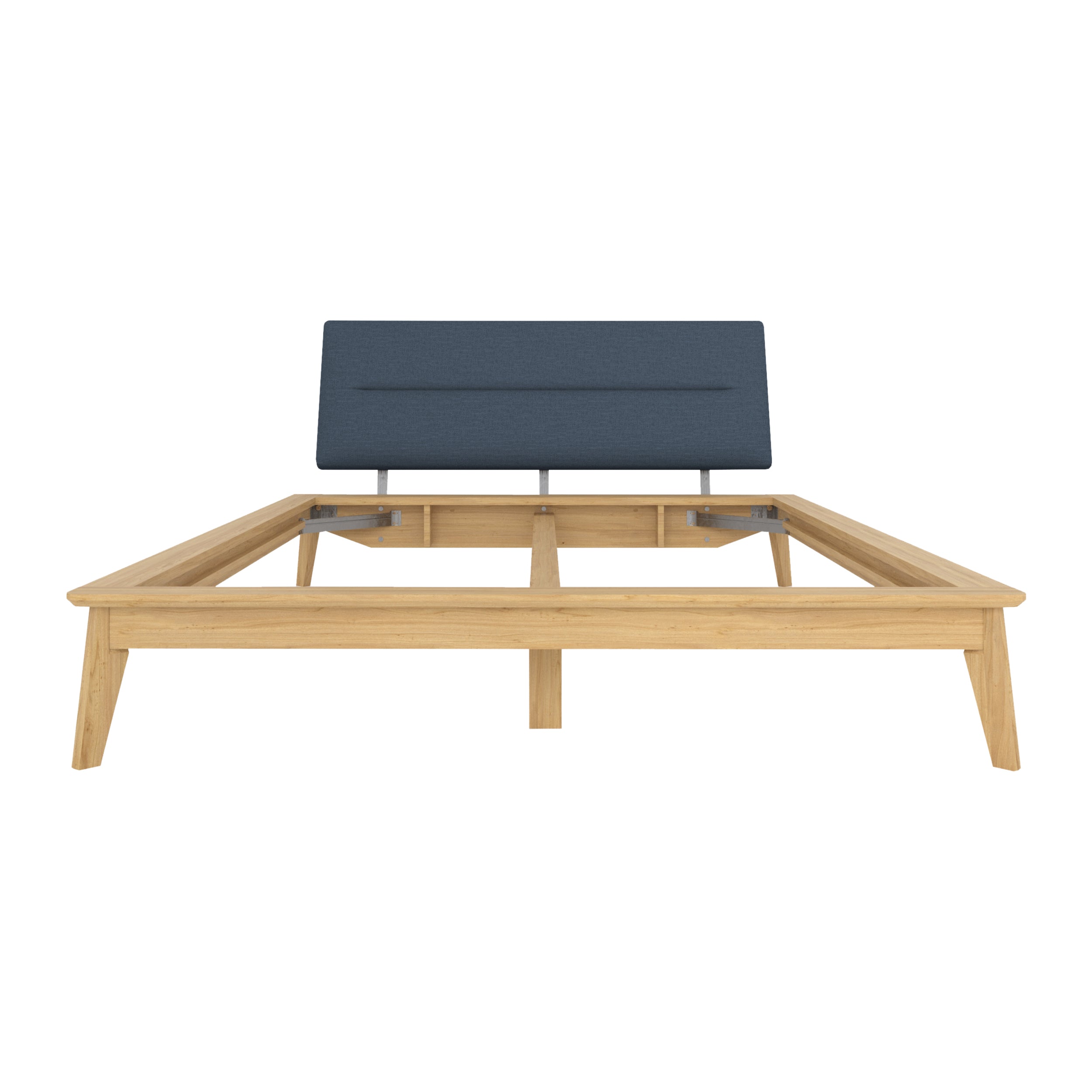 by fonQ Norre Bedframe 140 x 200 cm - Marineblauw