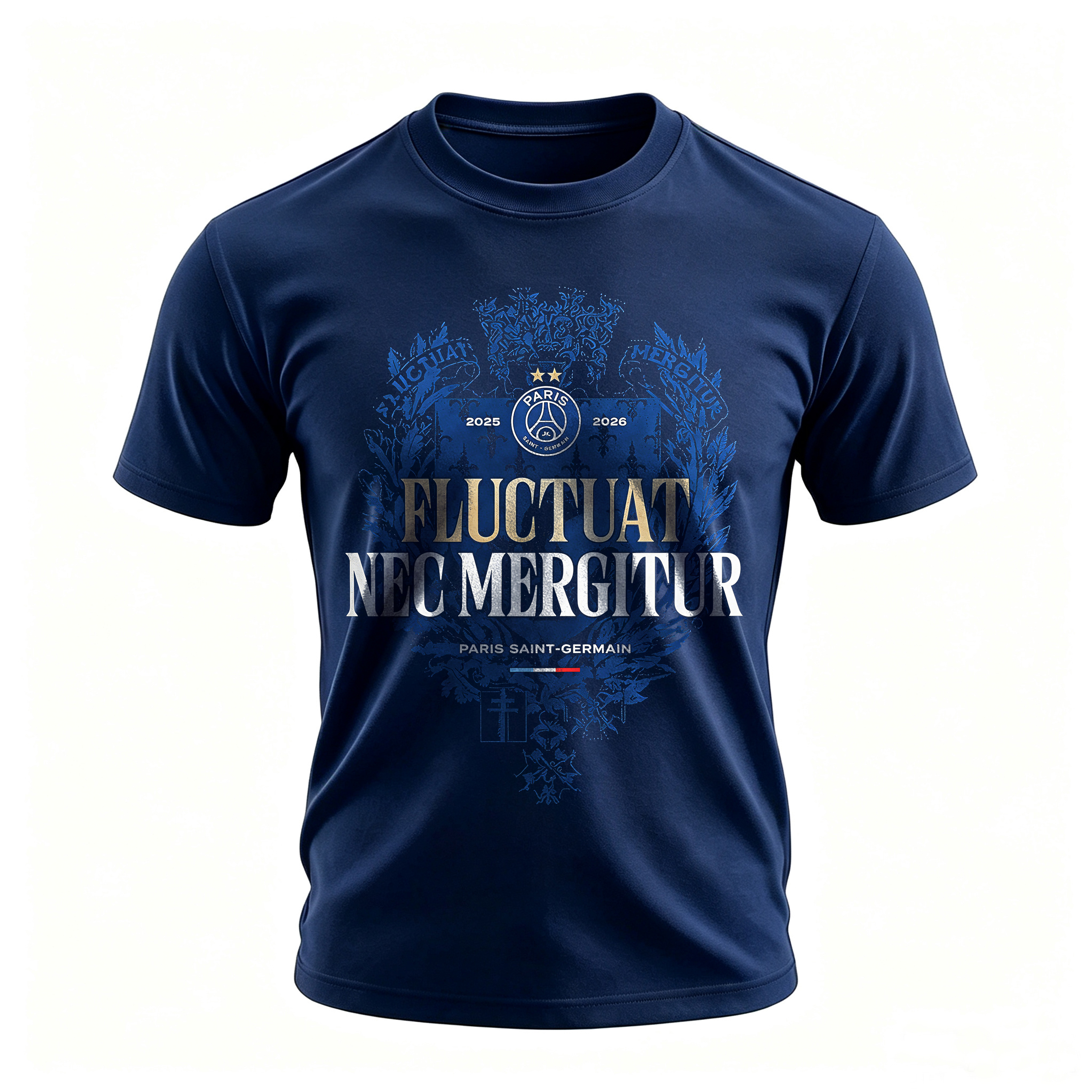 Fluctuat Nec Mergitur Printed Oversized Unisex T-shirt