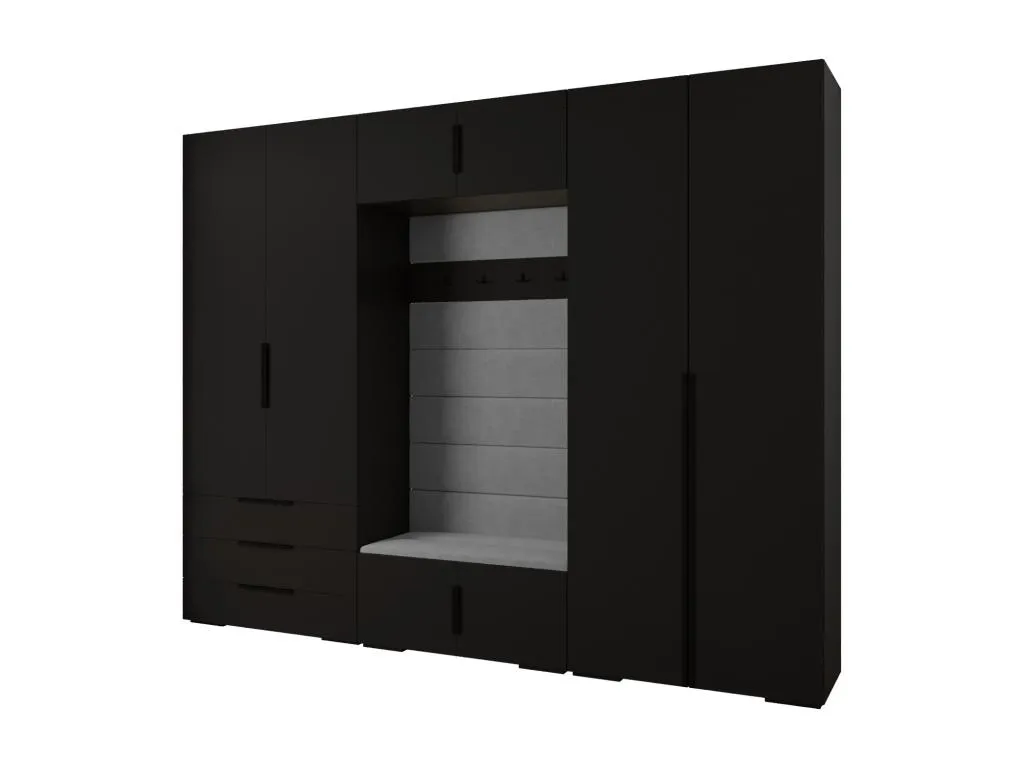 Lluesmamuebles 1 armario con puertas batientes 236.7/300/47