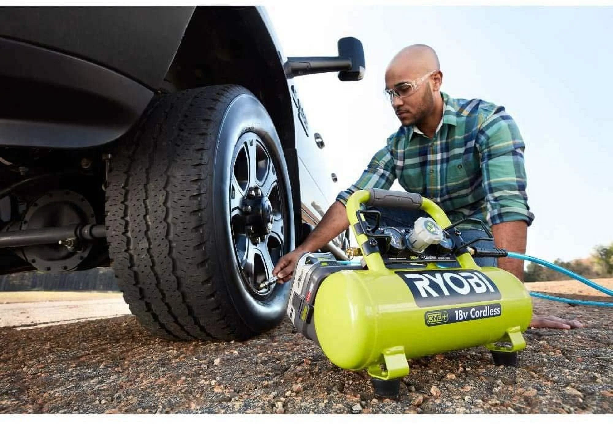 Ryobi 18-Volt ONE+ Cordless 1 Gal. Portable Air Compressor (Tool Only) - Image 5