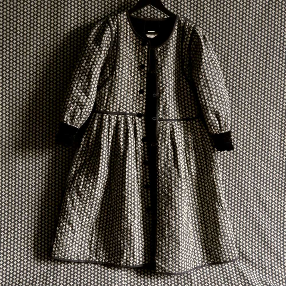 Suranné - Manteau Réversible - Noir Velour