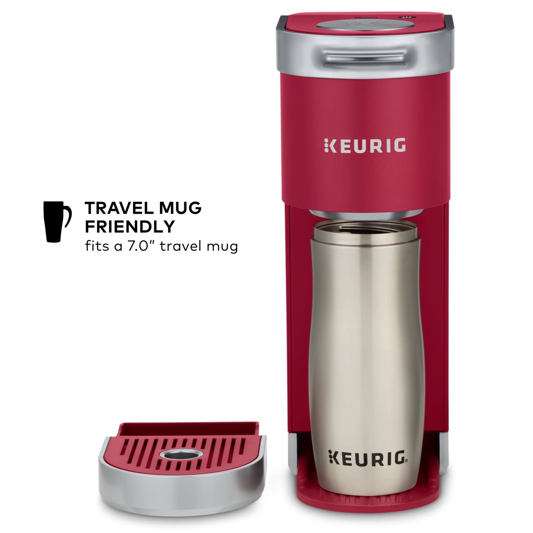 Keurig K-Mini Plus Single Serve K-Cup Pod Coffee Maker, Dusty Rose - Image 33