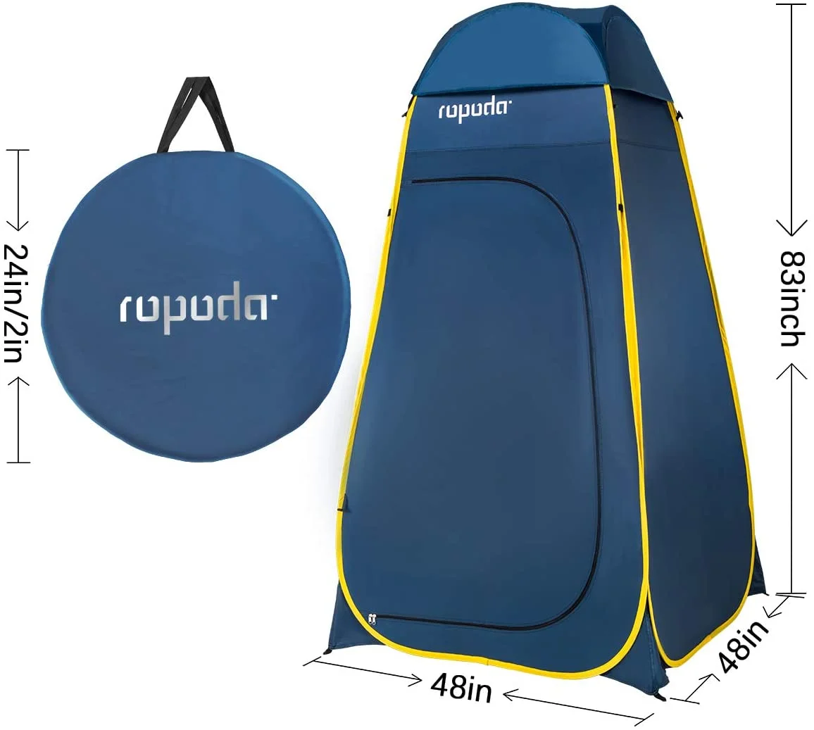 ROPODA Pop Up Tent 83inches x 48inches x 48inches - Upgrade Privacy Tent for Camping, Travel, and Outdoor Activities - image 7