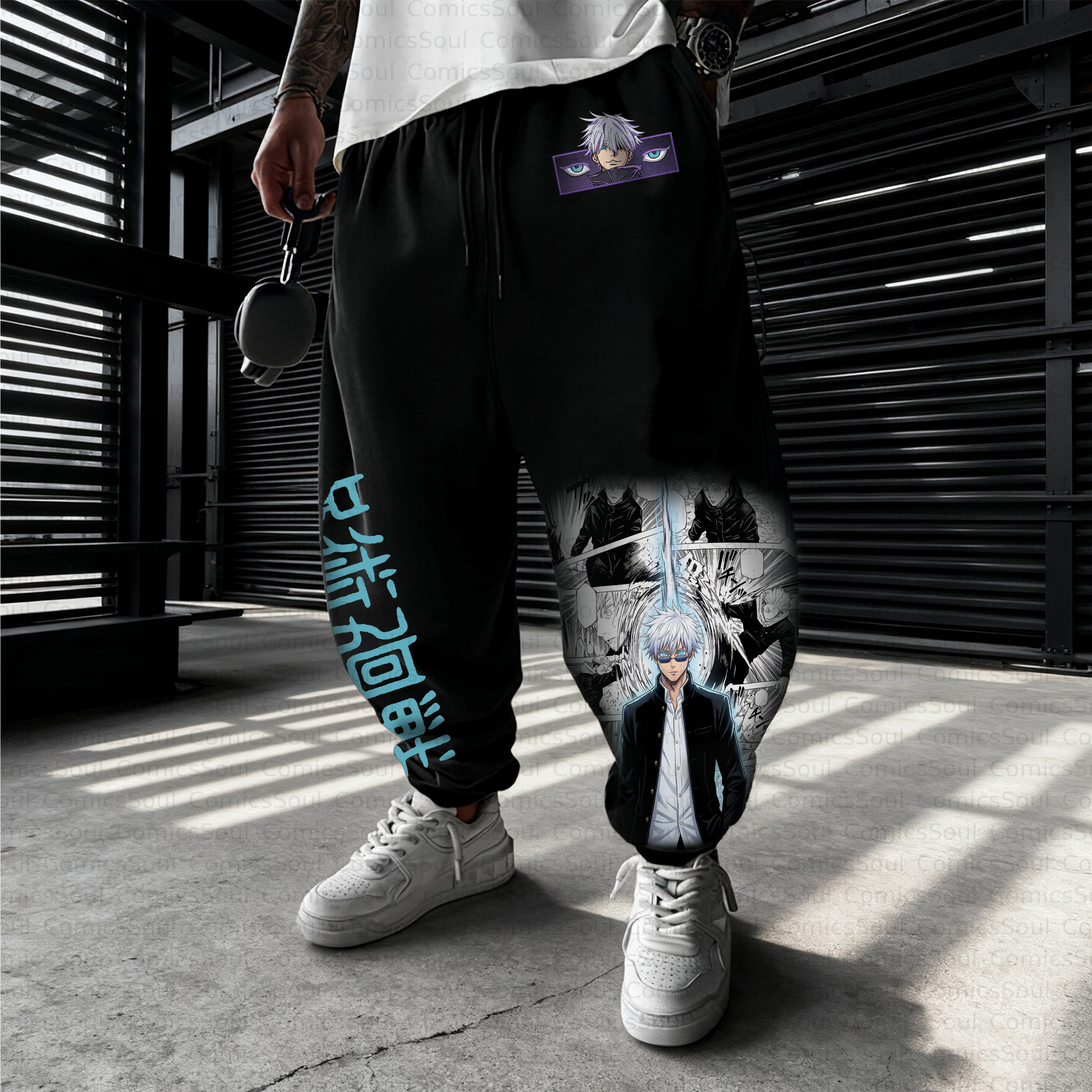 Unisex Casual Anime Streetwear Pant