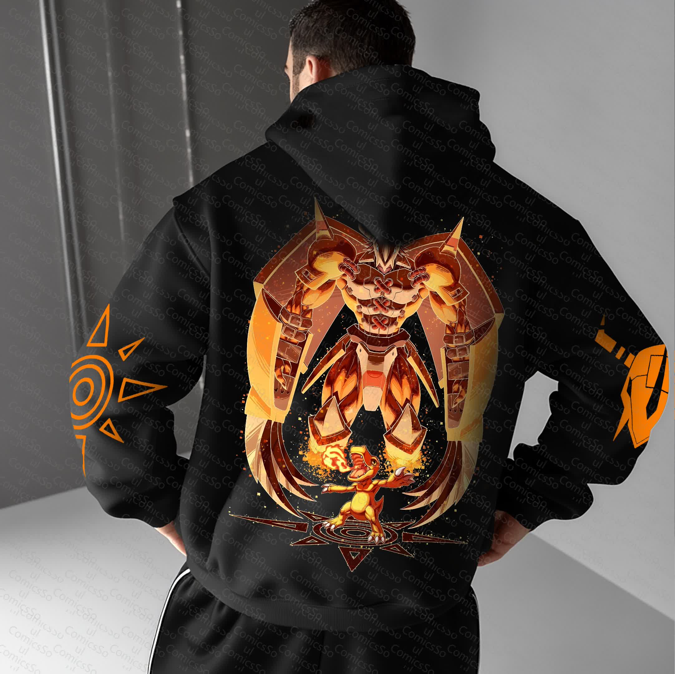Unisex “Comicssoul” Anime Graphic Streetwear Vintage Hoodie