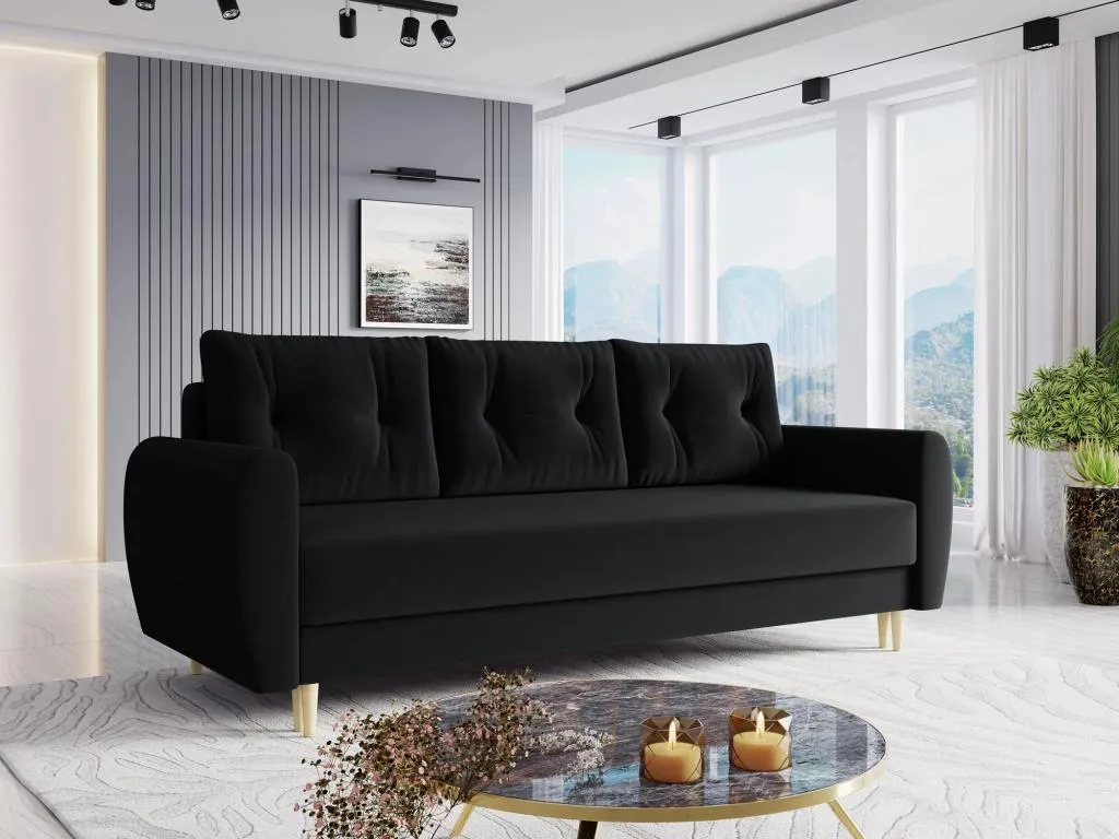 Sofá-cama Hogarmini 143 Caja de ropa de cama 95x227x82cm nmwe68921