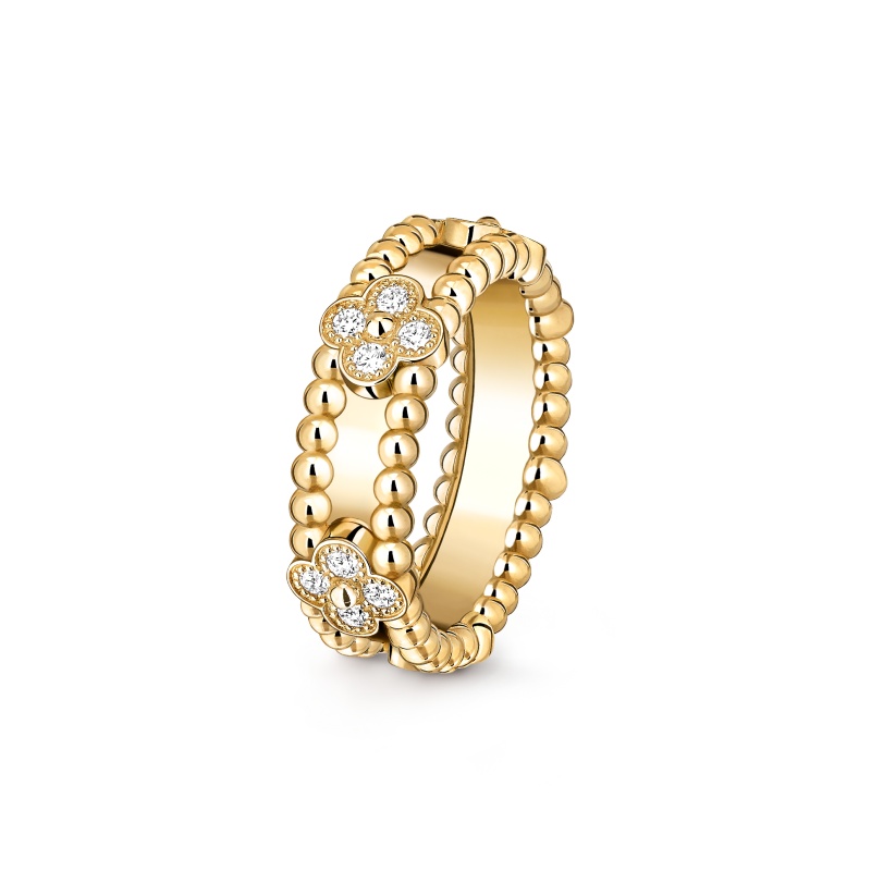 Replicate Perlée sweet clovers ring(1:1 replica) - Original Replica Club