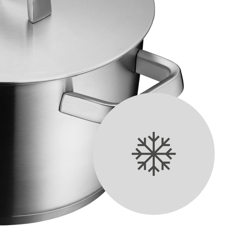 WMF Iconic Kookpan hoog met deksel - Ø180mm