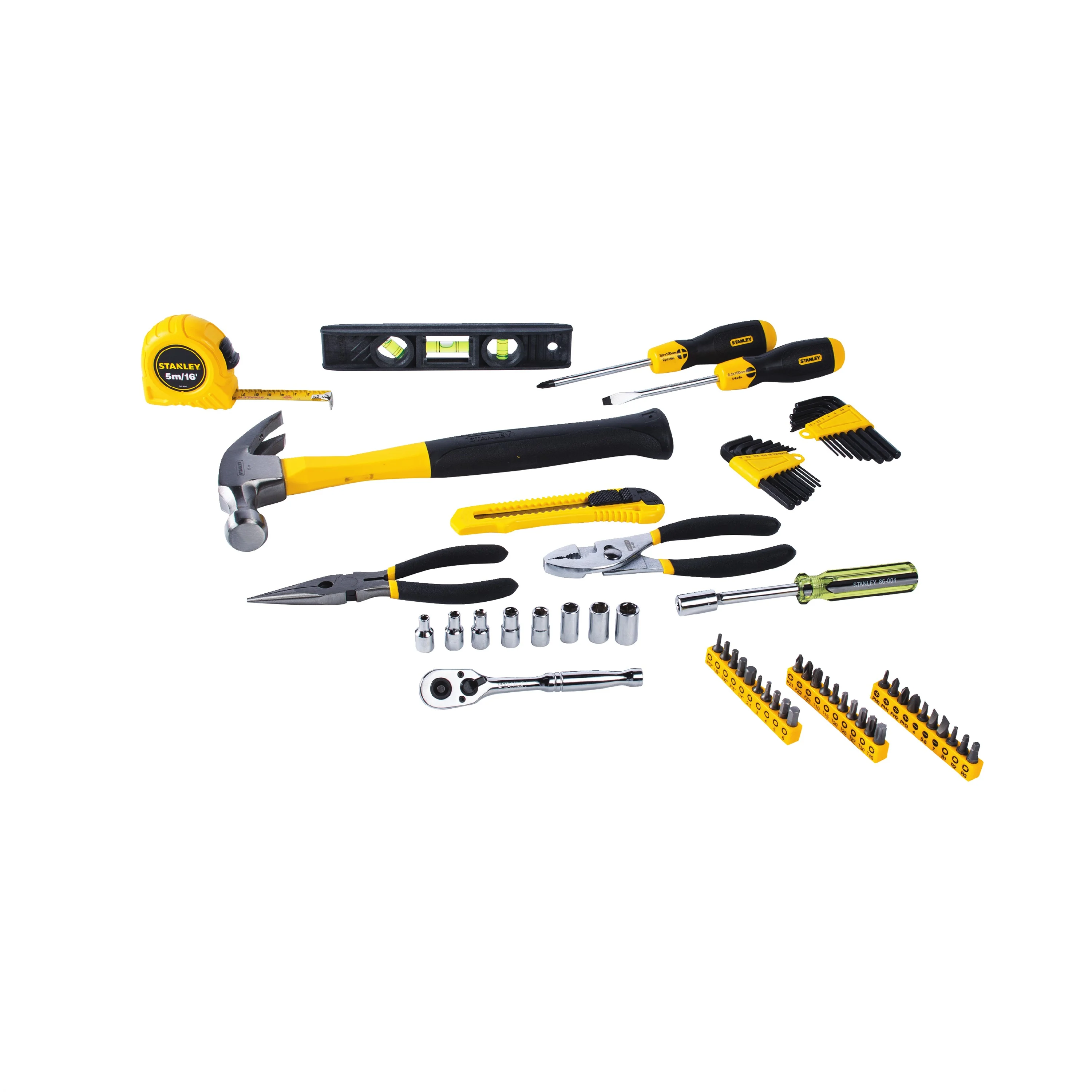 STANLEY 94-248 Homeowner's 65-Piece DIY Tool Kit - Image 4