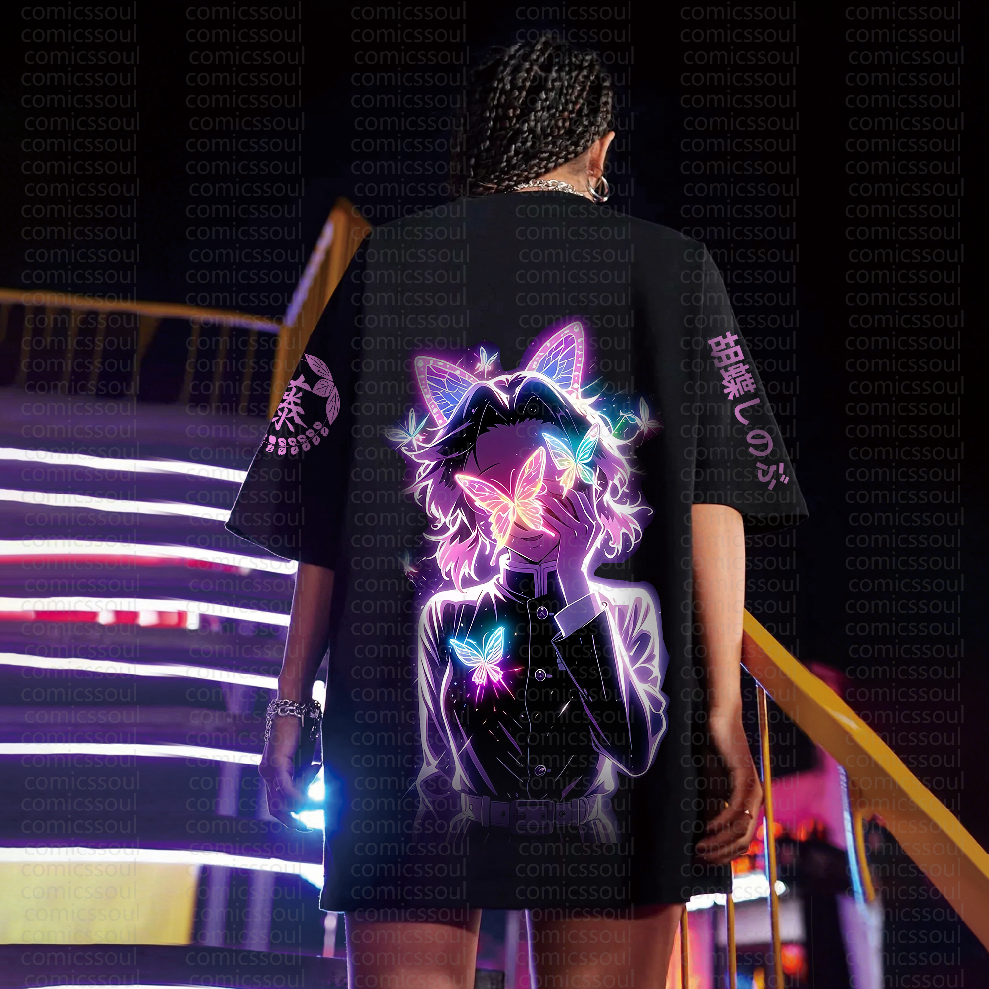 Unisex Anime Inspired Vintage T-Shirt | Comicssoul