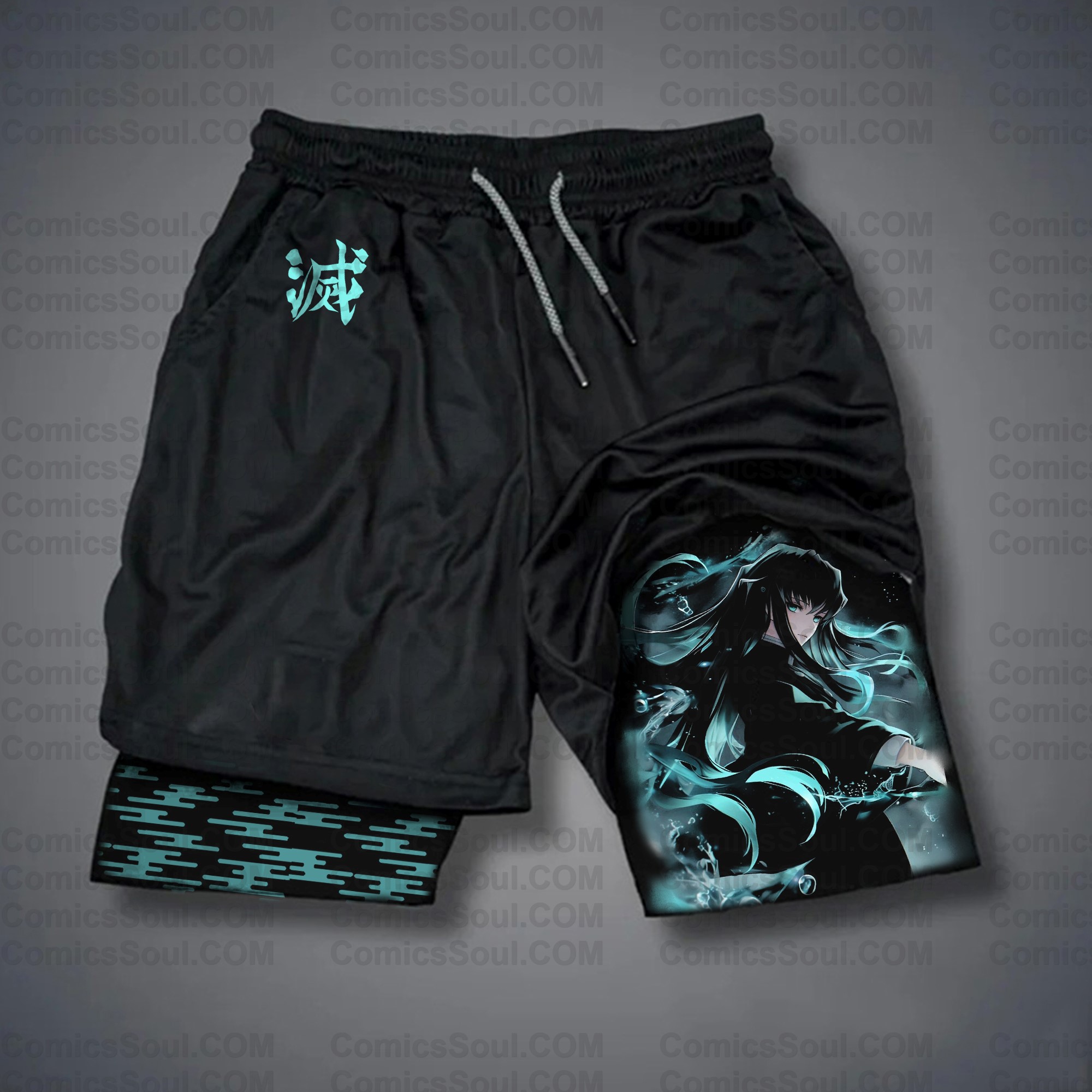 Unisex “ Comicssoul” Casual Streetwear Shorts