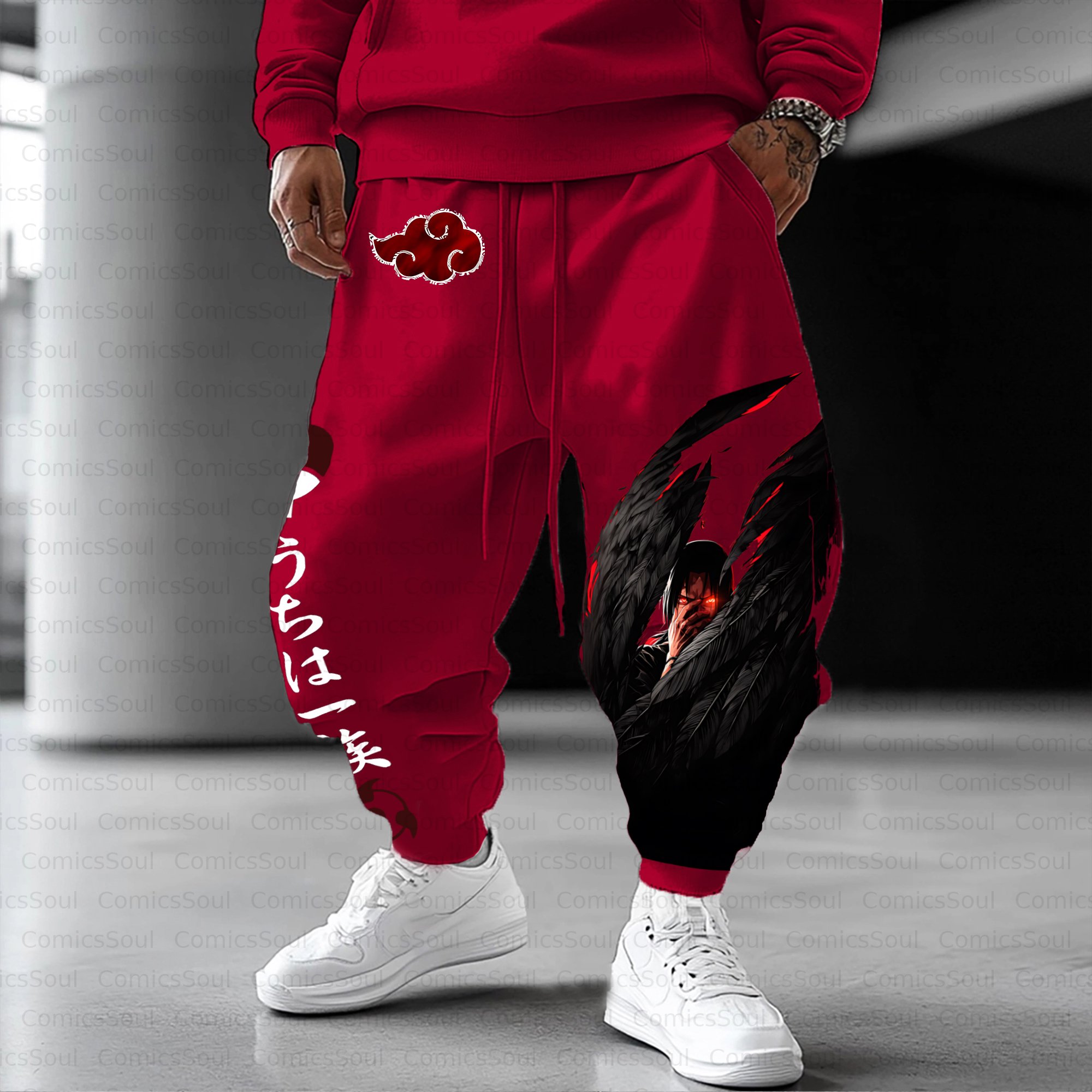 Unisex Casual Anime Streetwear Pant