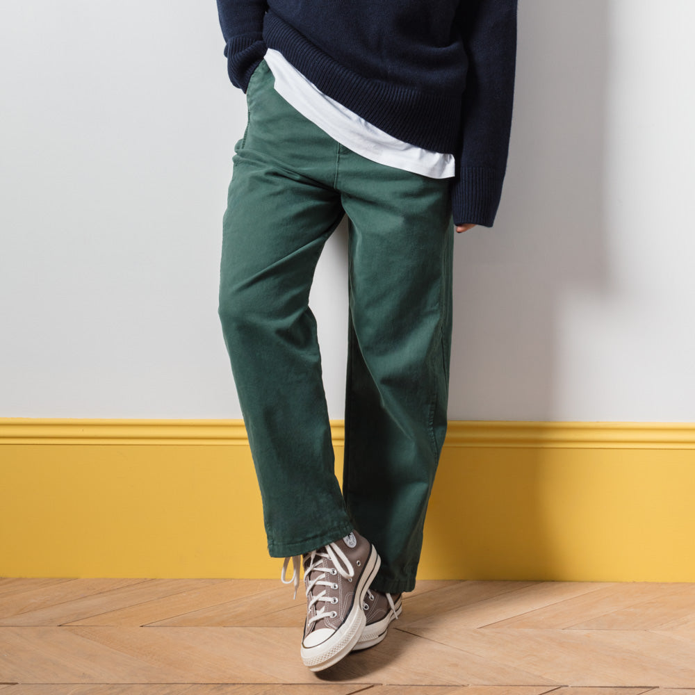 Merci - Pantalon en Coton - Forest