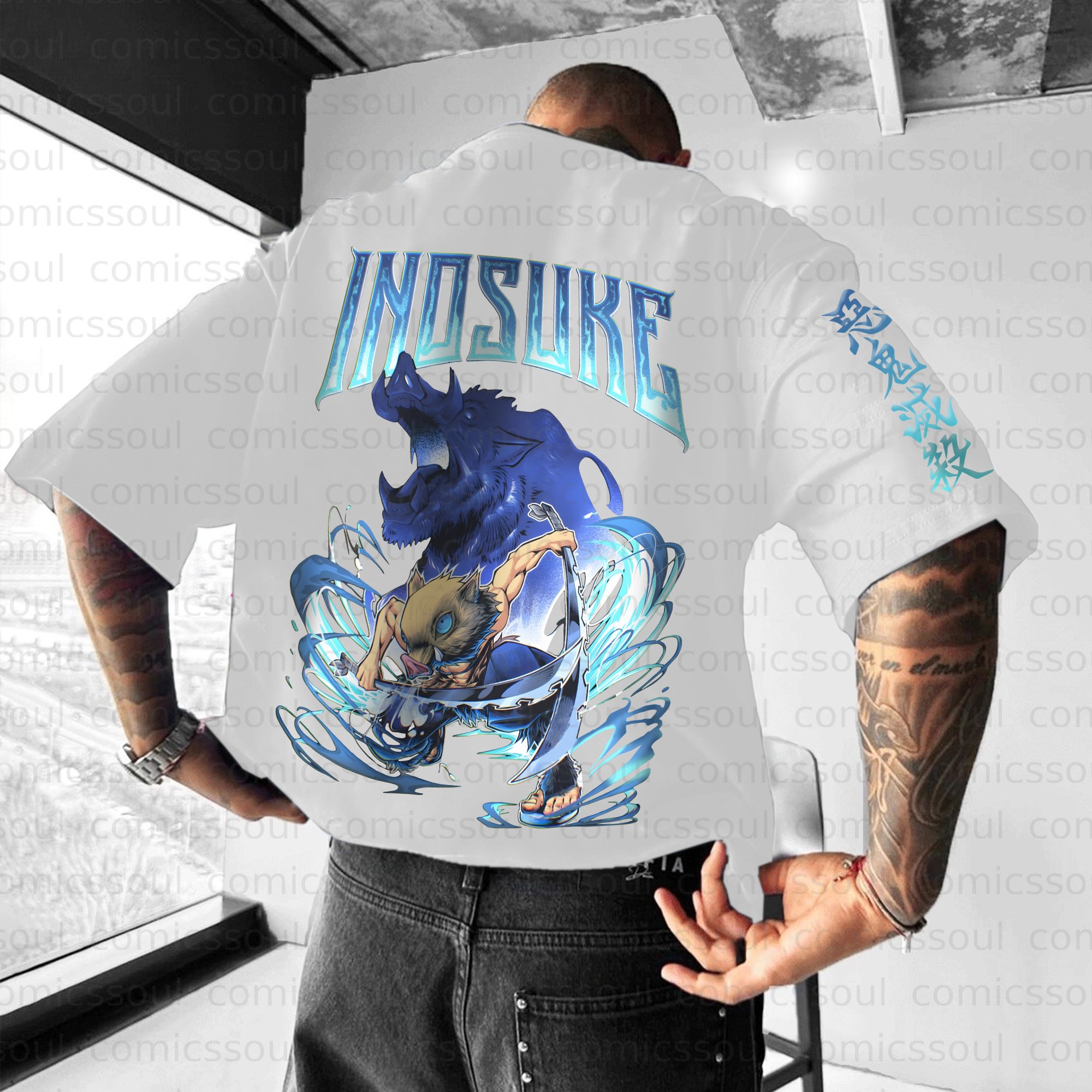 Unisex Anime Inspired Vintage T-Shirt | Comicssoul