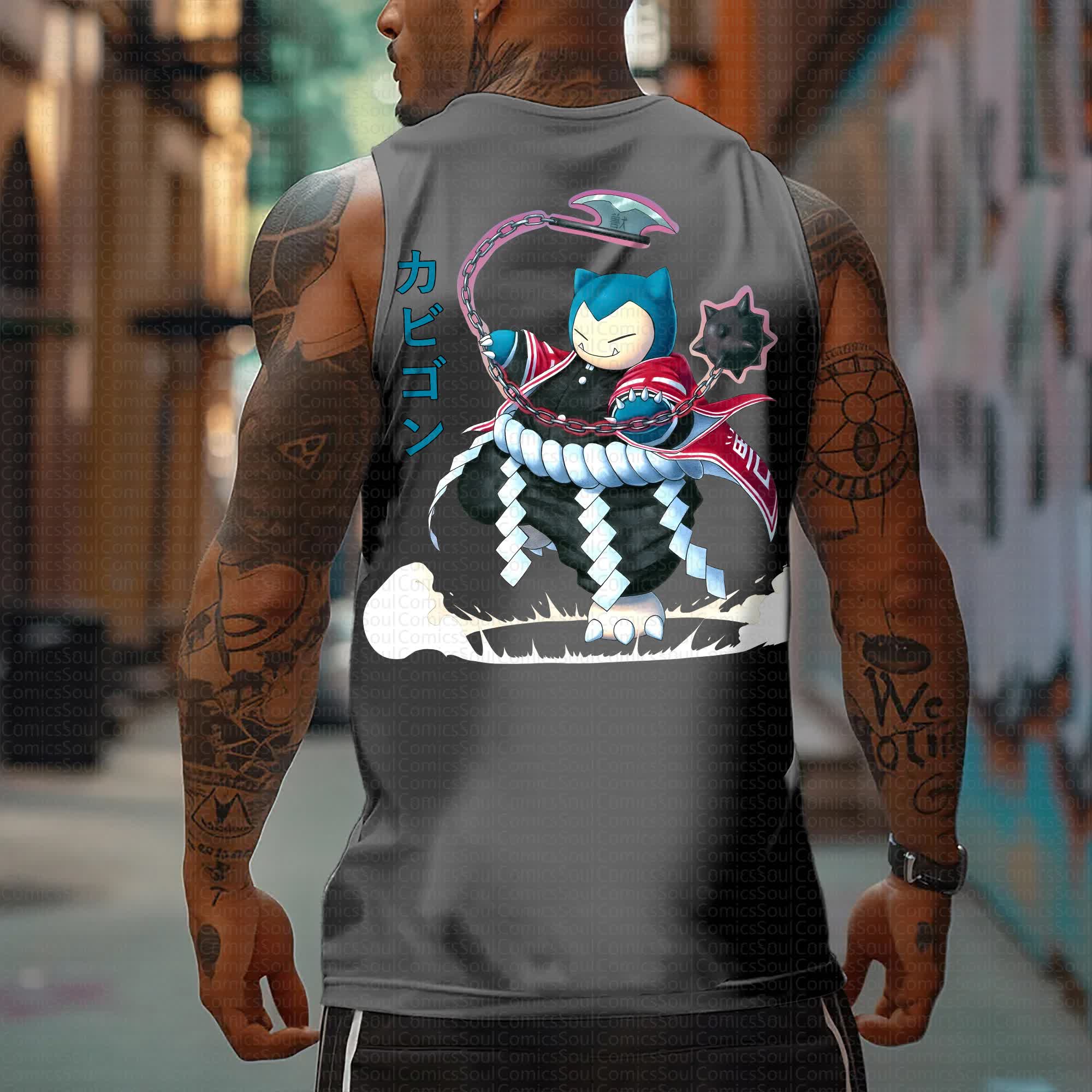 Unisex “Comicssoul” Casual Anime  Tank Top