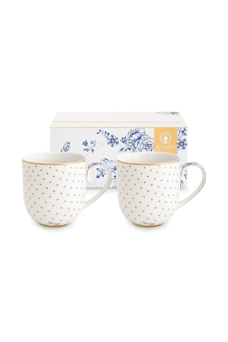 Set/2 Mugs Royal White 260ml