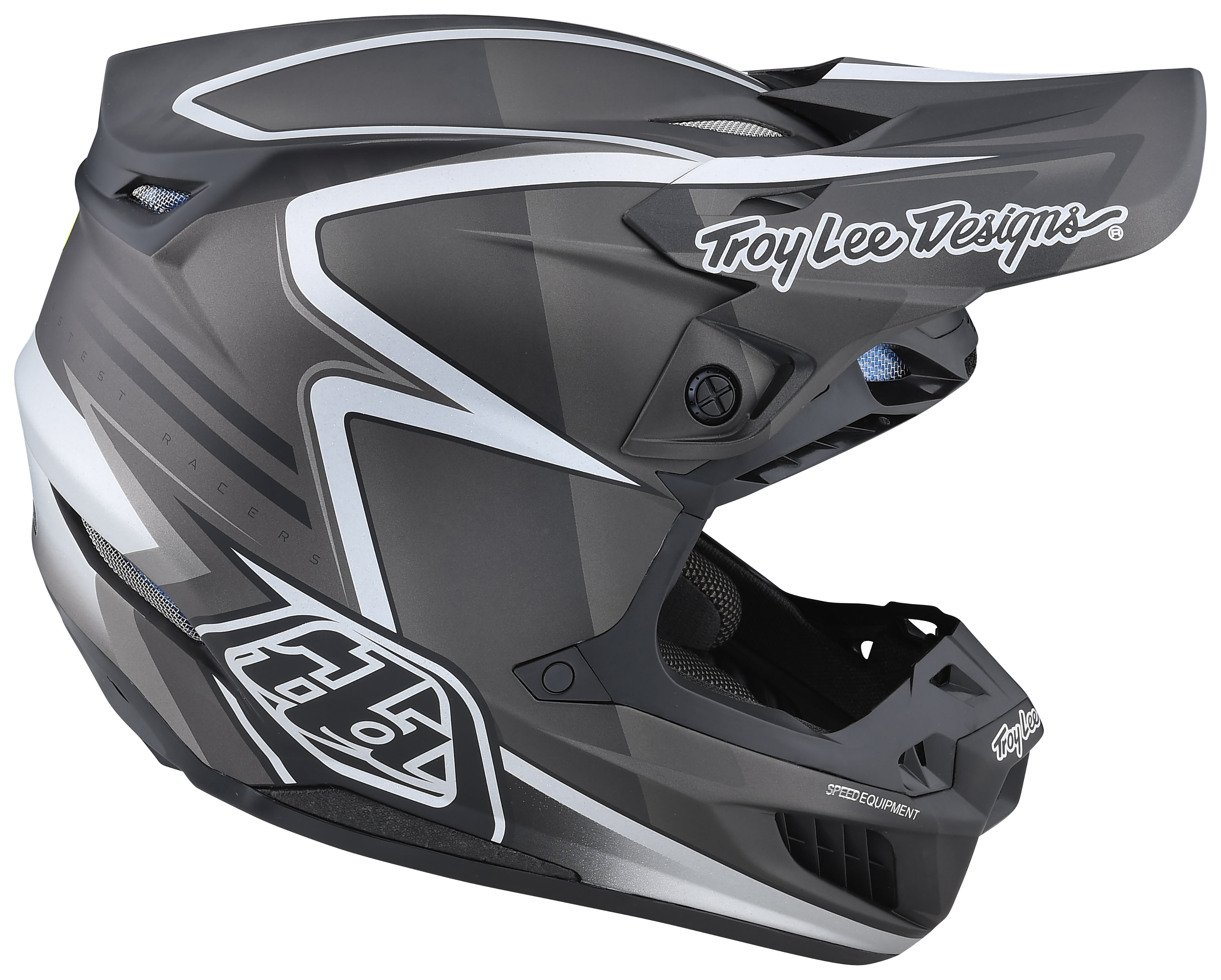SportsBikeShop Troy Lee SE5 Carbon Lines Helmet (SM)