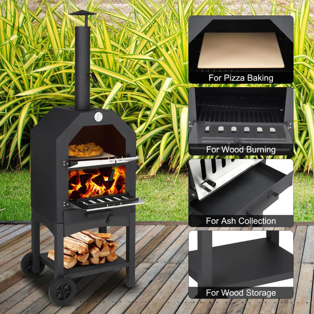 Portable Outdoor BBQ Pizza Oven - Image 6