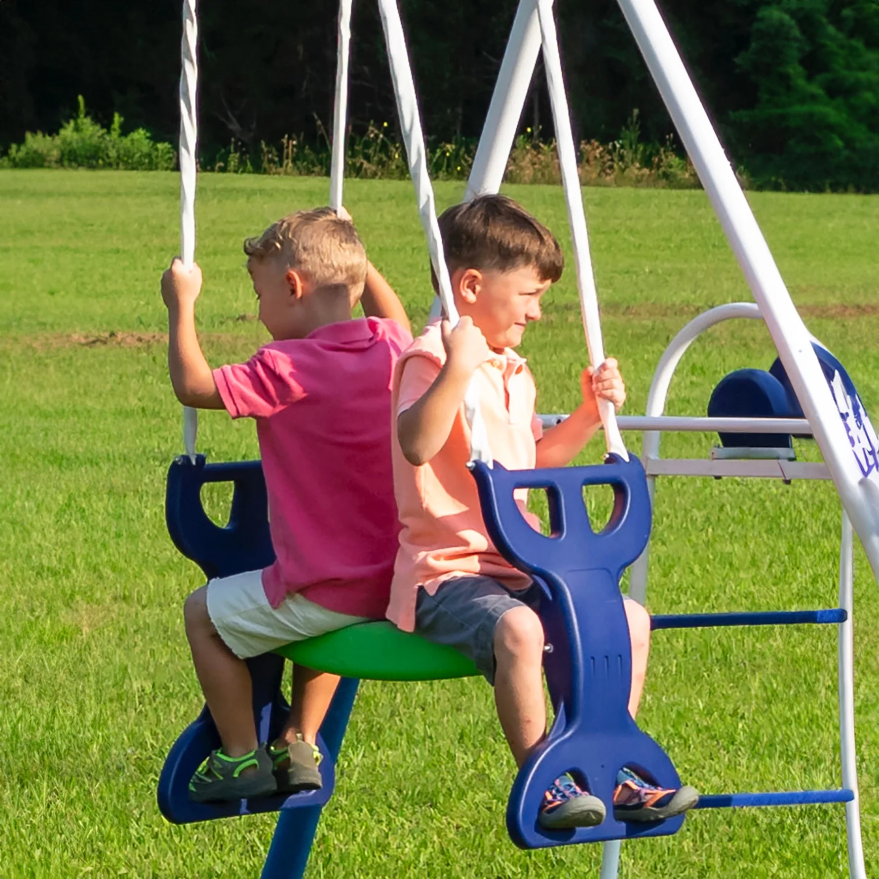 XDP Recreation All Star Playground Metal Swing Set for up to 7 Children - Image 10