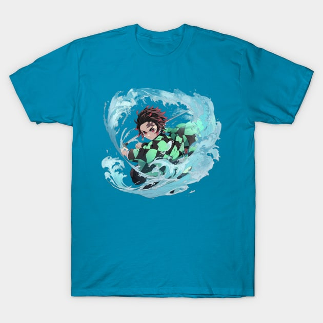 Unisex Anime Inspired Vintage T-Shirt丨Comicssoul
