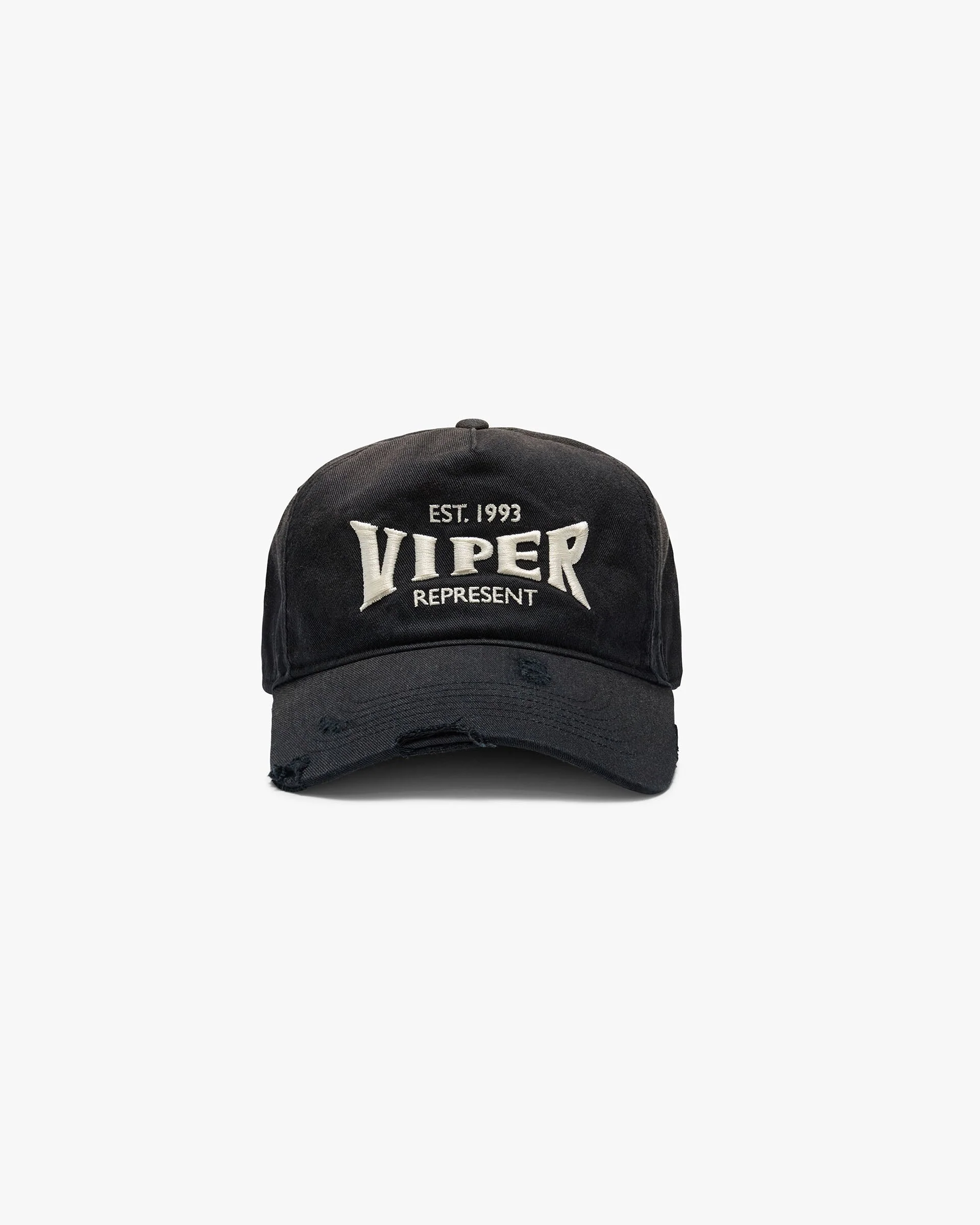 Represent x Viper Room x 47 Cap - Washed Black