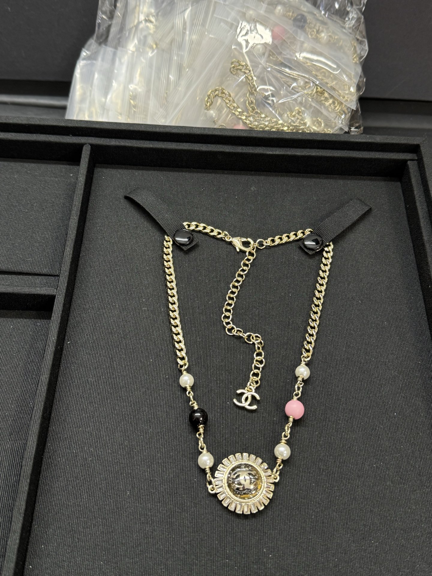Chanel Sun Flower Pendant Necklace - Original Replica Club