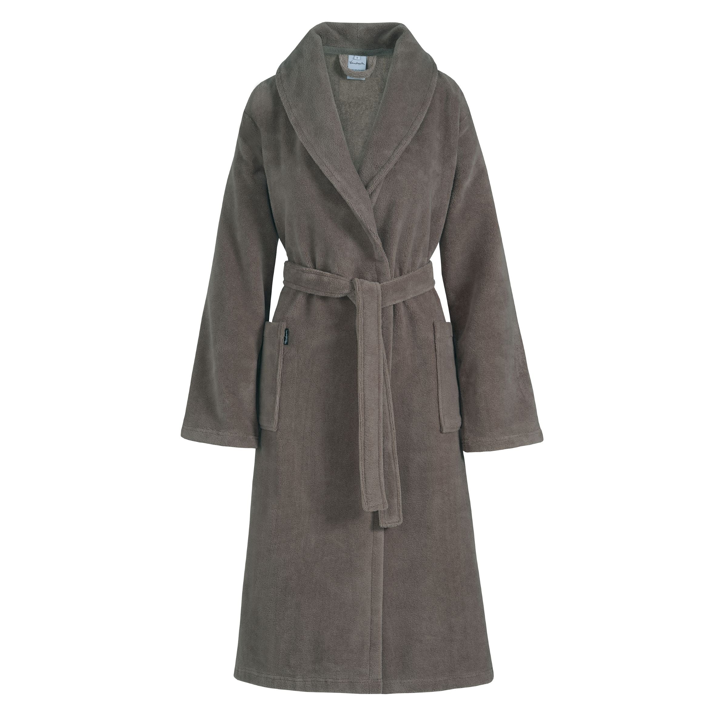 Beaumont Badjas Espresso   M   Bruin   Katoen   Polyester   Bamboe