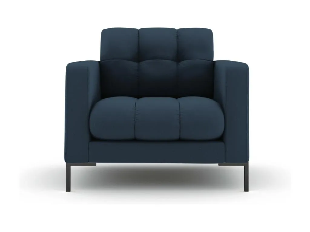 Sillón Quietena de tejido estructural azul - 87x92x75cm