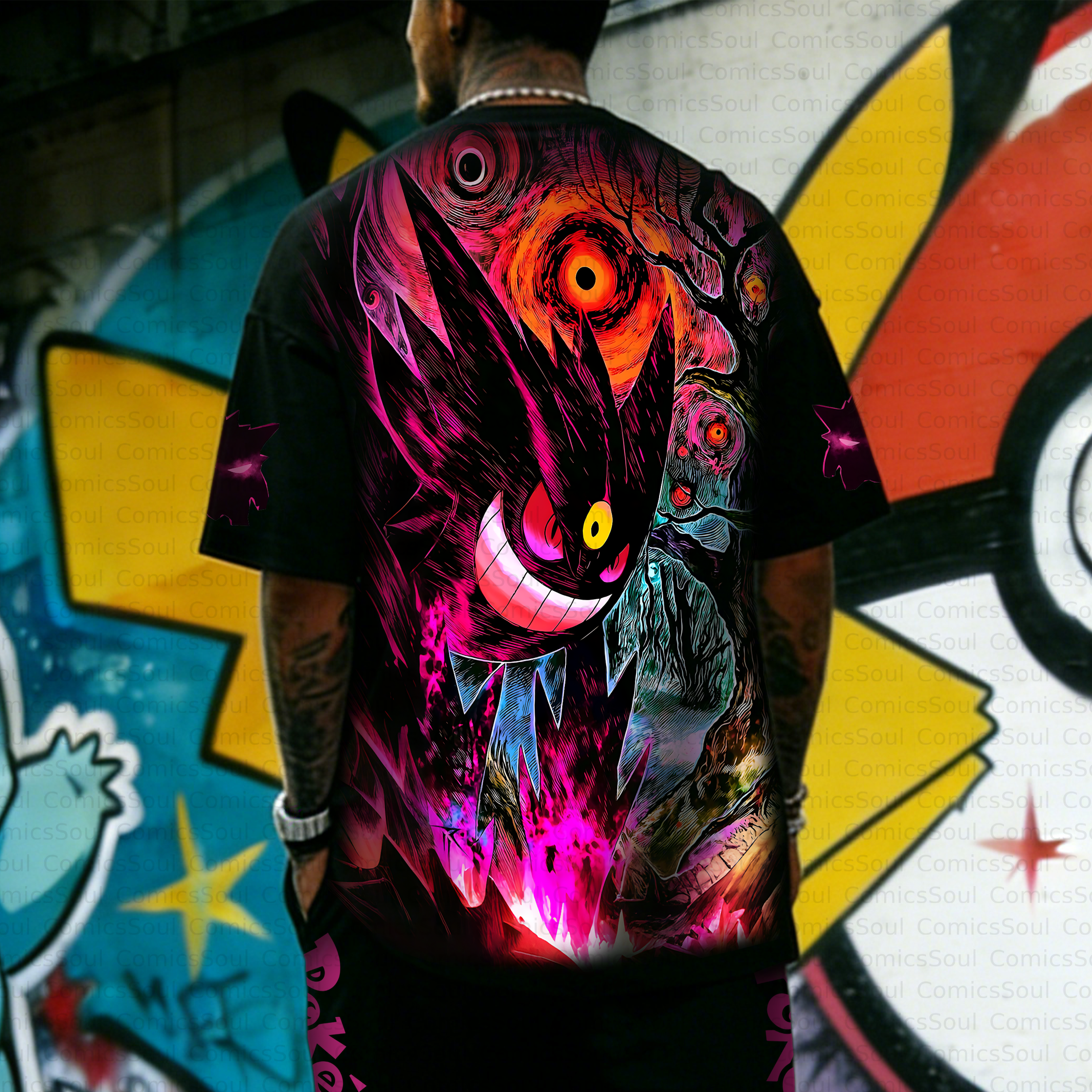 Unisex Anime Inspired Vintage T-Shirt