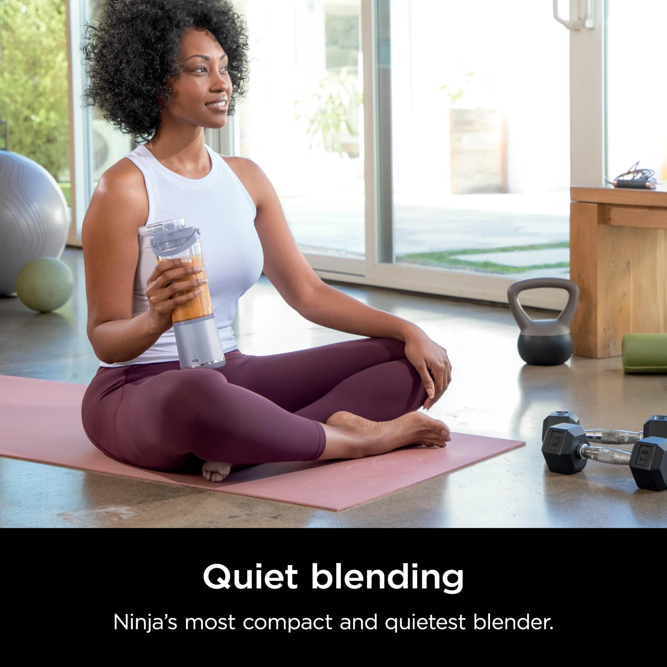 Ninja Blast Portable Blender, Cordless, 18oz. Vessel, Personal Blender for Shakes & Smoothies, BPA Free, Leakproof Lid & Sip Spout, USB-C Rechargeable, Dishwasher Safe Parts, Metallic Purple, - Image 35