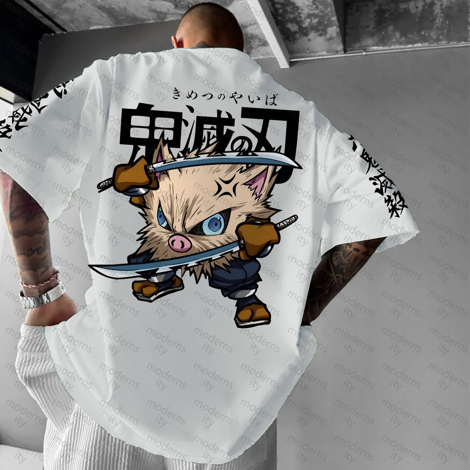 Unisex Anime Inspired Vintage T-Shirt丨Comicssoul X Comicssoul