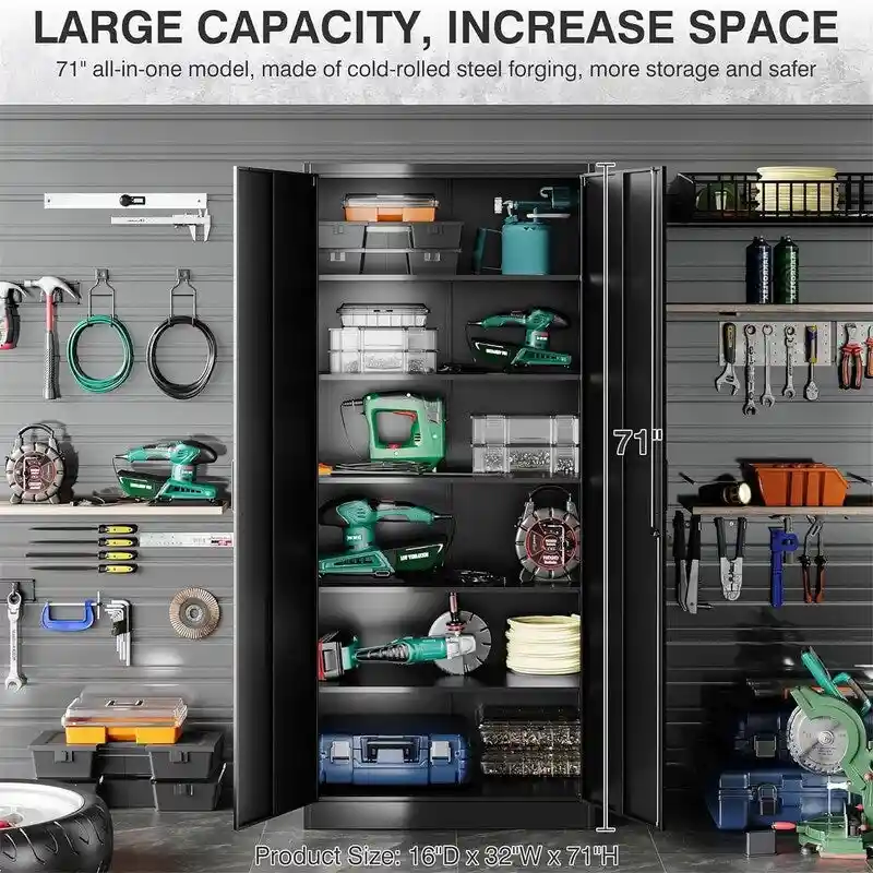 Steel Storage Cabinet for Garage
