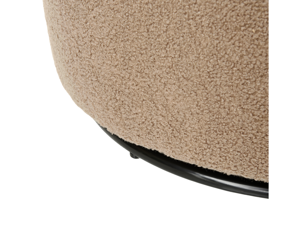 Sillón Cozetiq Bouclé Gris pardo