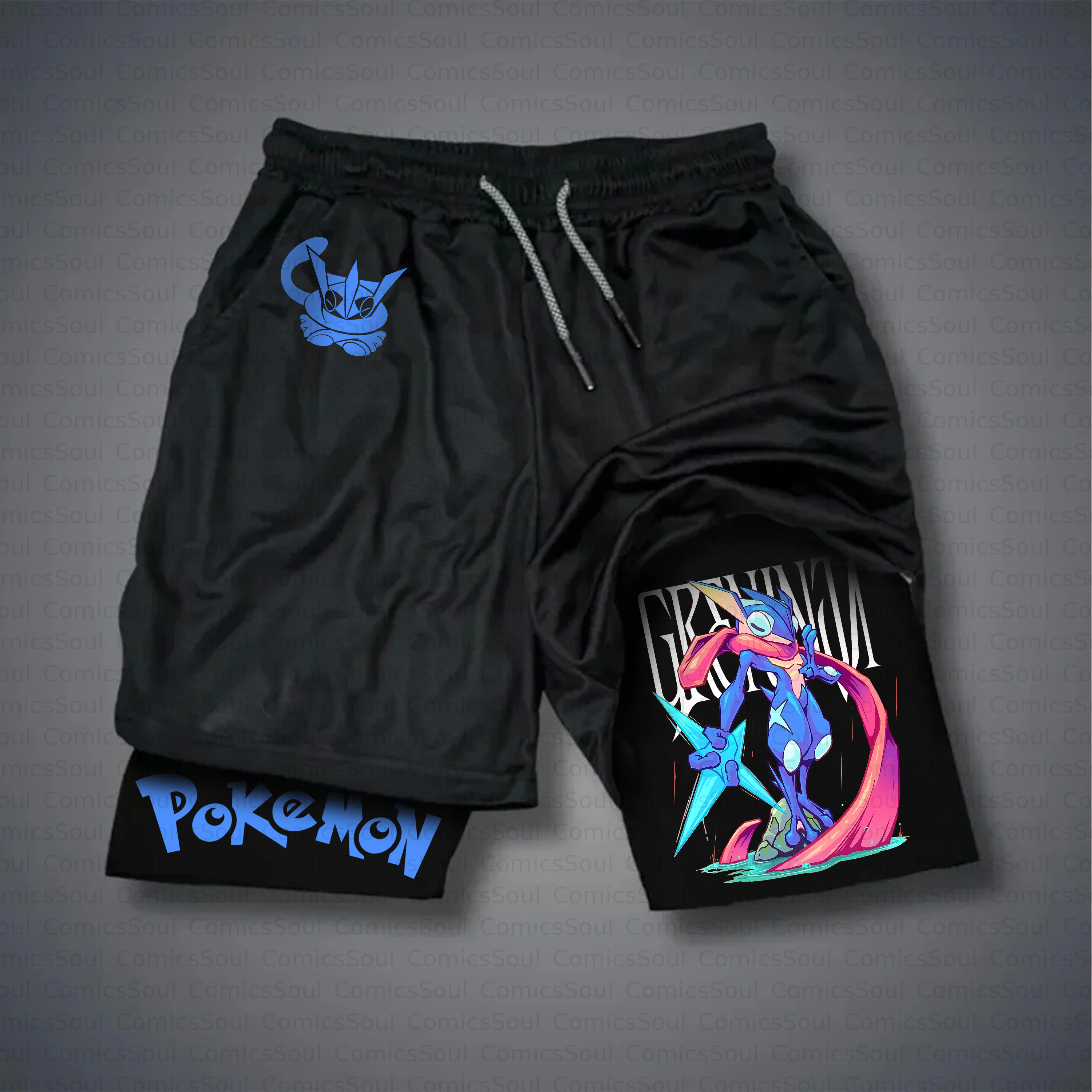 Unisex Casual Anime Style Shorts