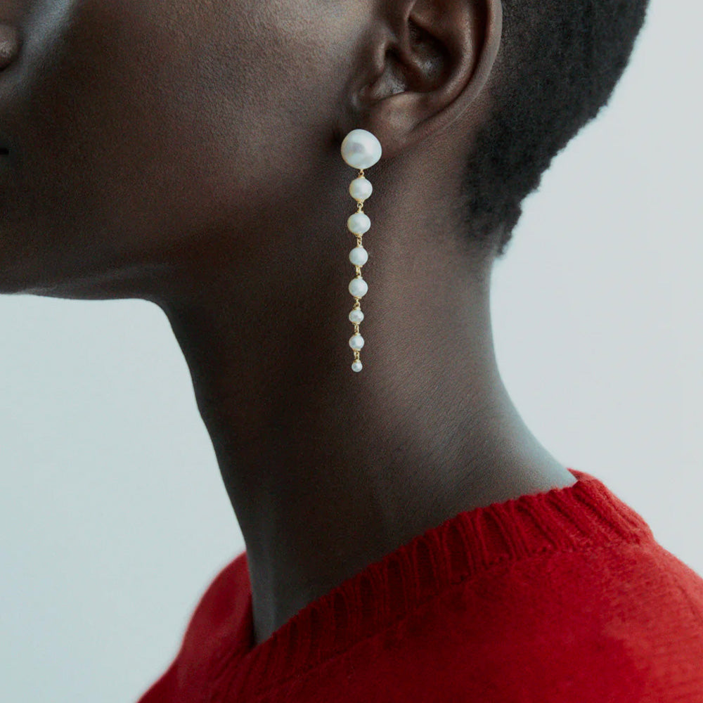 RAGBAG - Boucles d'oreilles Chandelier Lumora - Gold