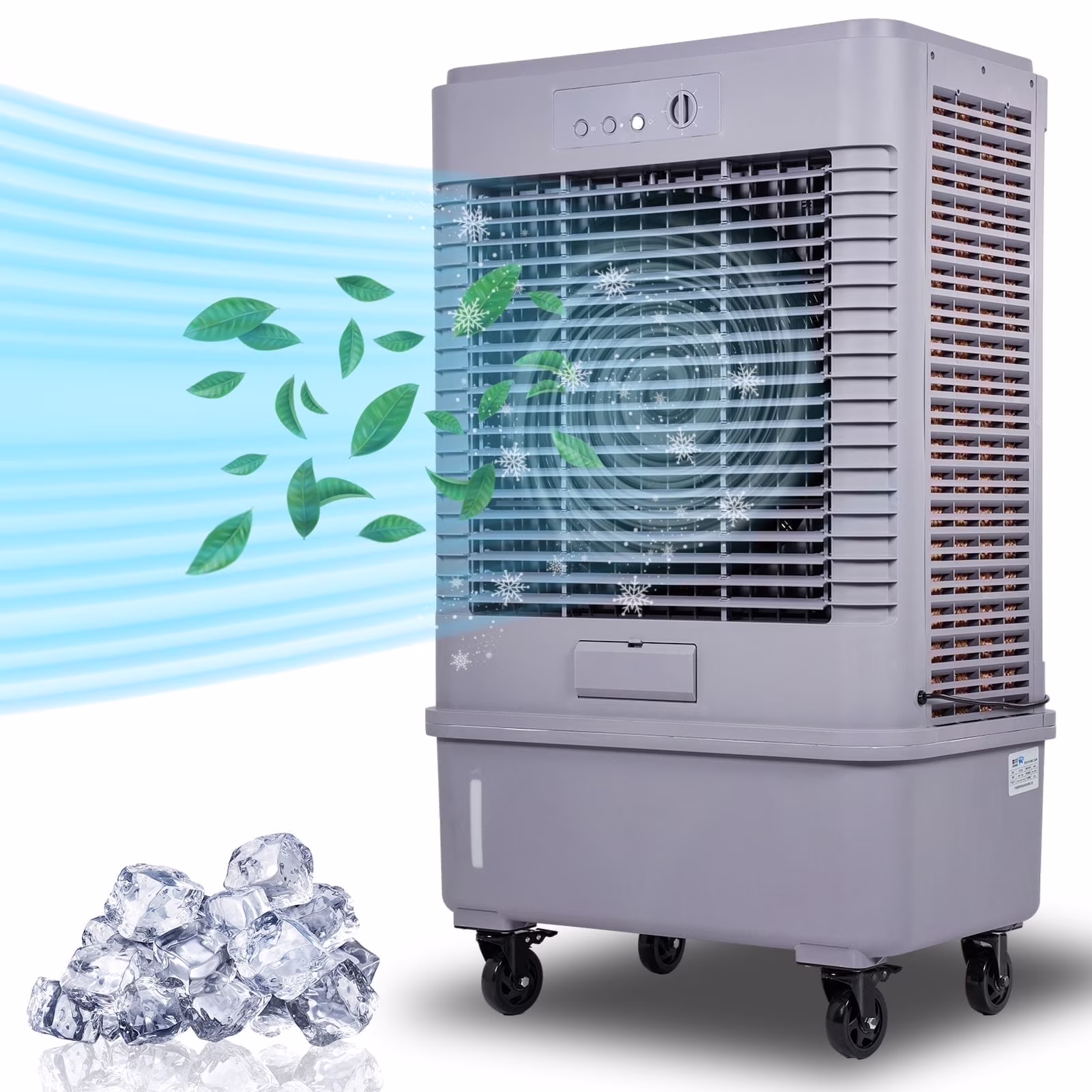 YougetTech 37'' Portable 3000CFM Evaporative Air Cooler - Image 9