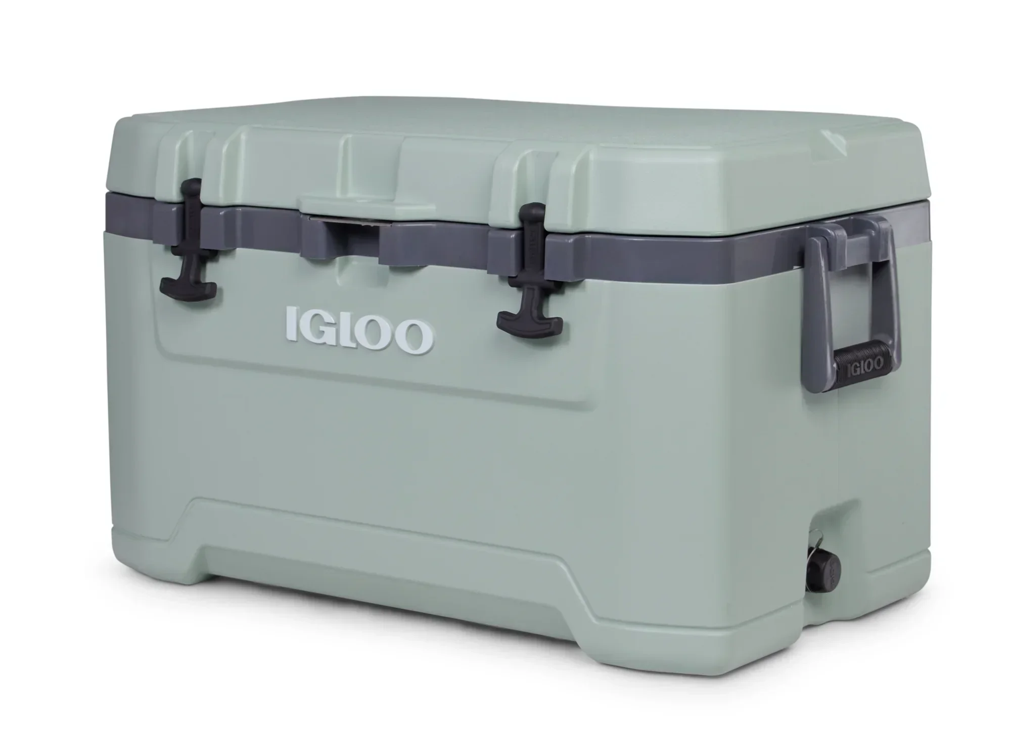 Igloo Overland 72 QT Ice Chest Cooler, Green - Image 4 Igloo Overland 72 QT Ice Chest Cooler, Green - Image 4