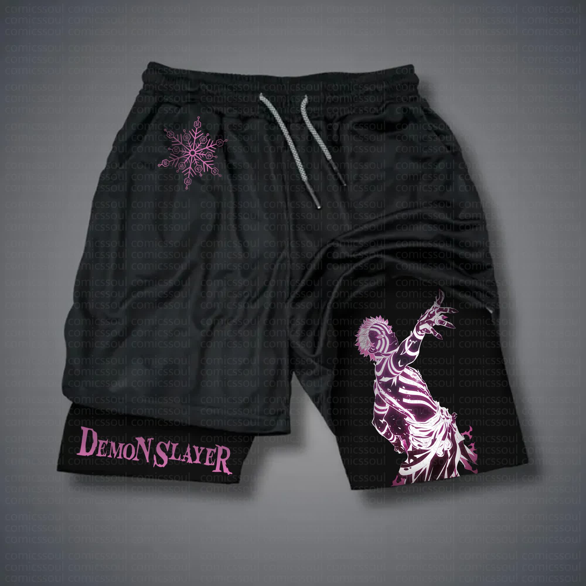Unisex Casual Anime Streetwear Shorts 丨Comicssoul