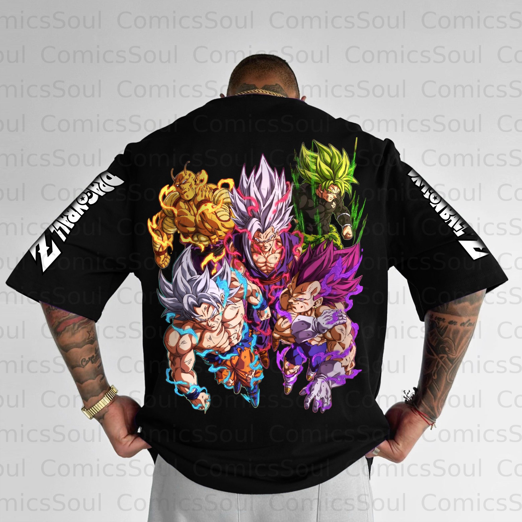 Unisex Anime Inspired Vintage T-Shirt