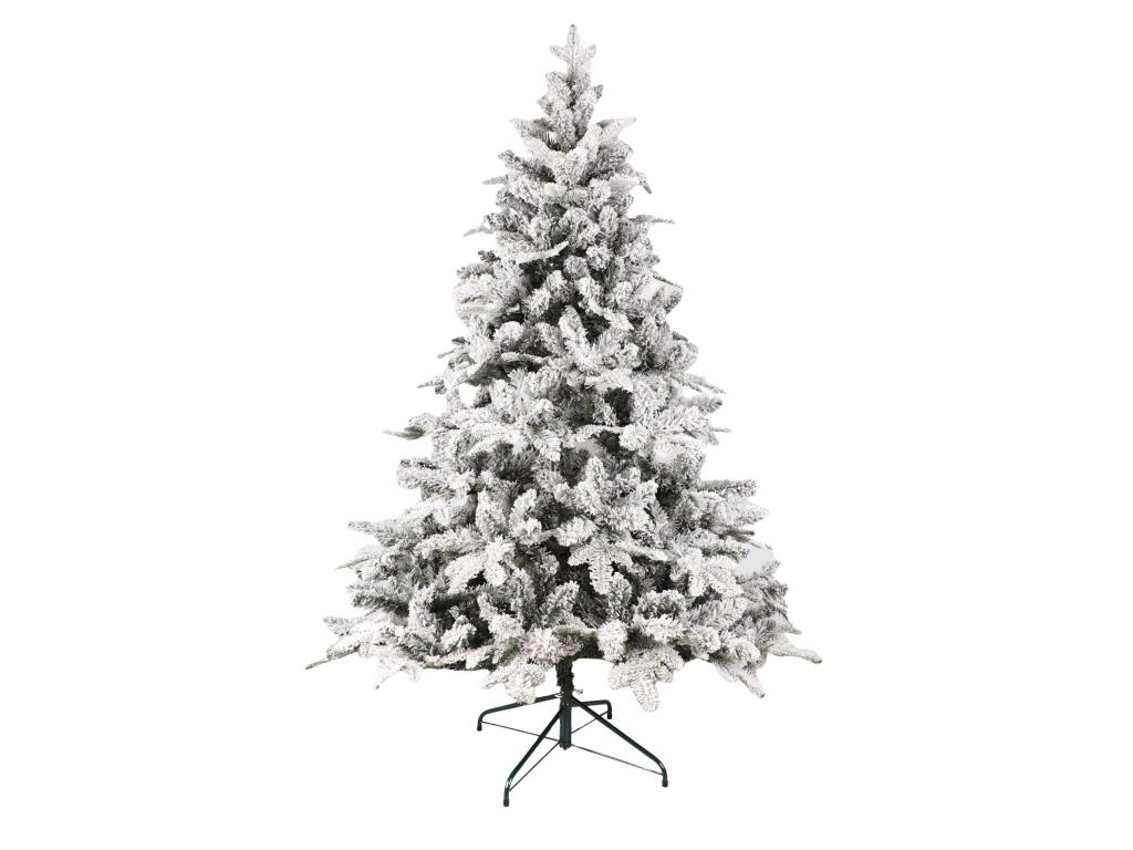 Árbol de Navidad nevado 150 cm de grosor Abeto artificial realista 809 ramas