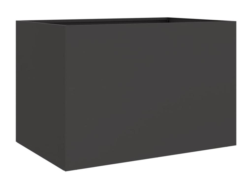 De acero laminado Decoratodo n frío negro 62x40x39 cm